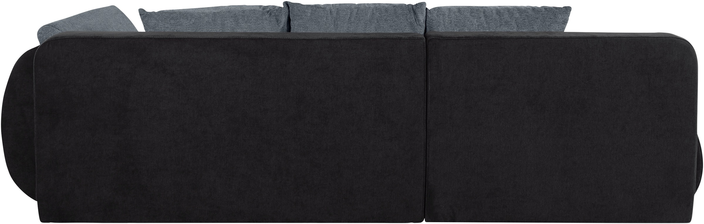 INOSIGN Ecksofa »Imola, elegant und modern, aktuelle Steppung im Sitz, bequem, L-Form«, frei im Raum stellbar, wahlweise mit Bettfunktion und Bettkasten