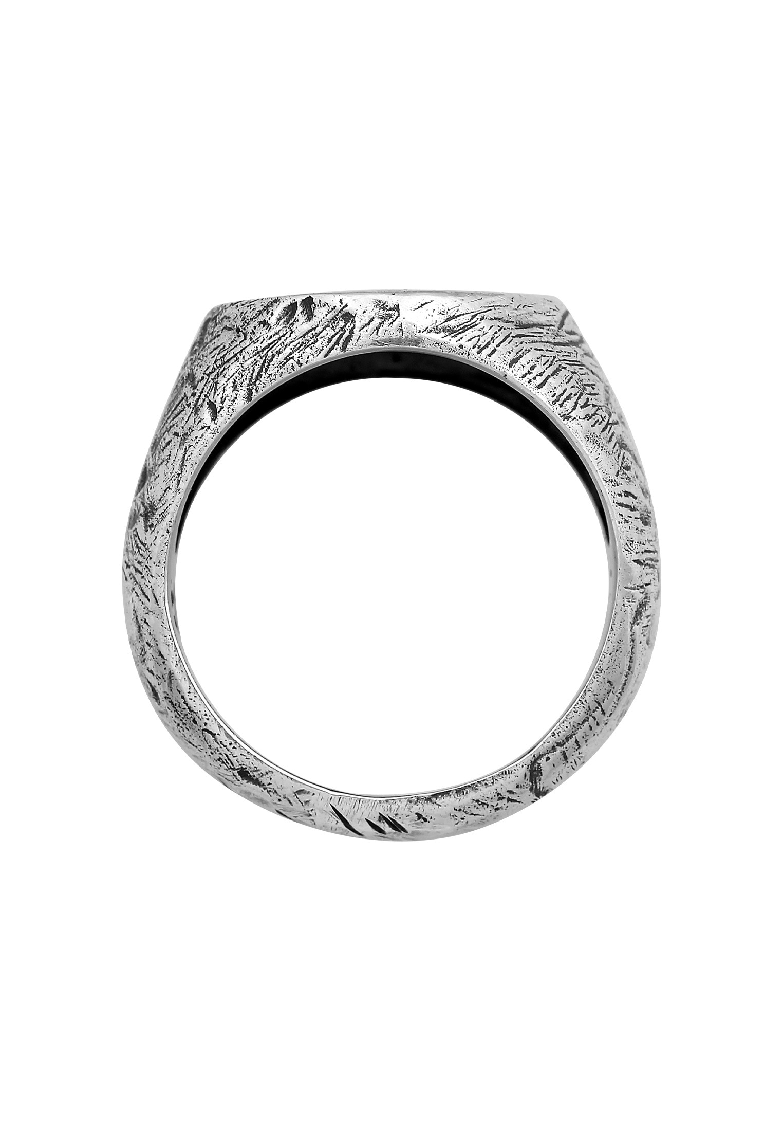 HAZE & GLORY Siegelring »Ring Siegelring Tide Wellen Motiv 925 Silber«