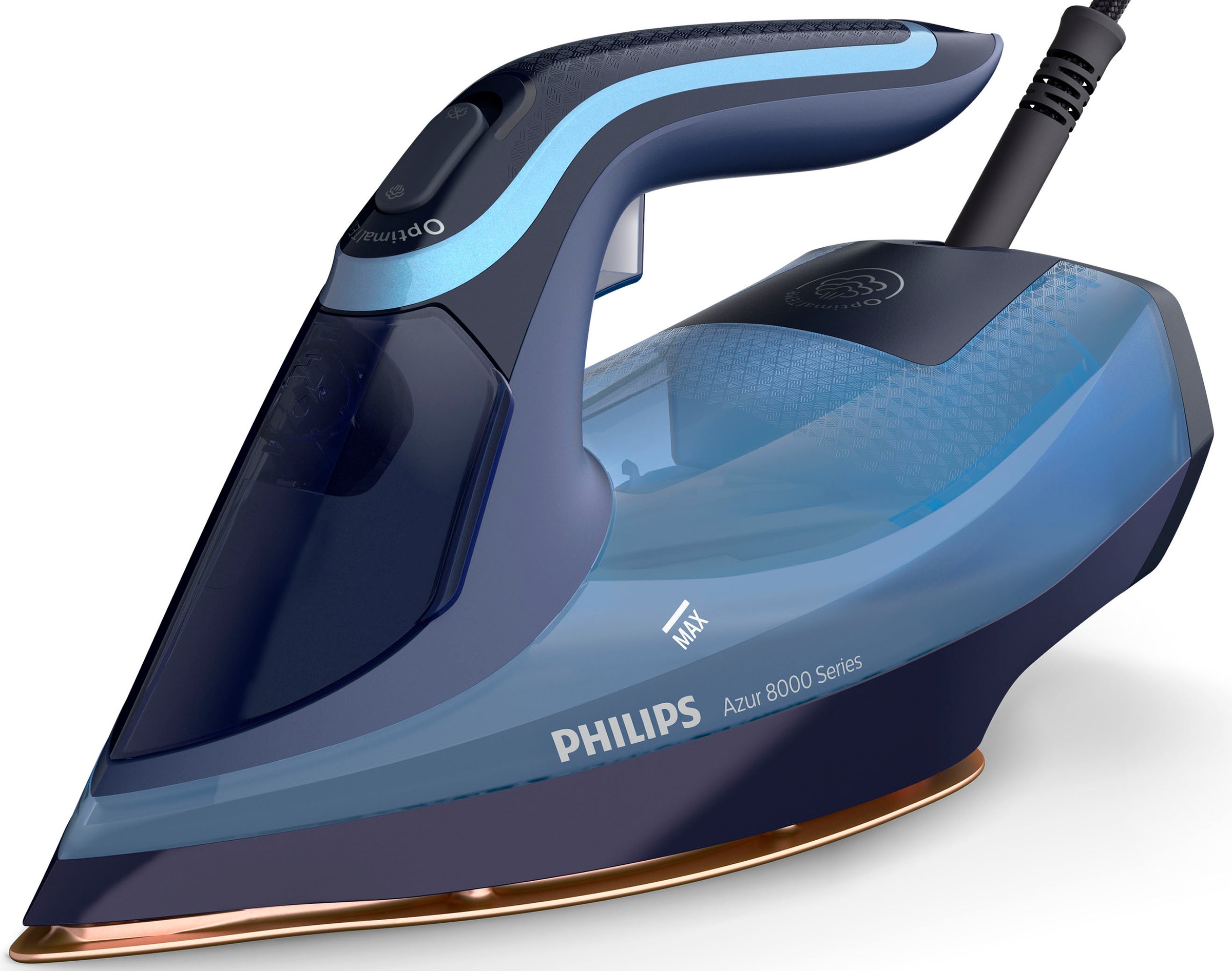 Philips Dampfbügeleisen »DST8020/20«, 3000 W, SteamGlide Elite Kupfer Bügelsohle, 300 ml Wassertank, 240 g Dampfstoß