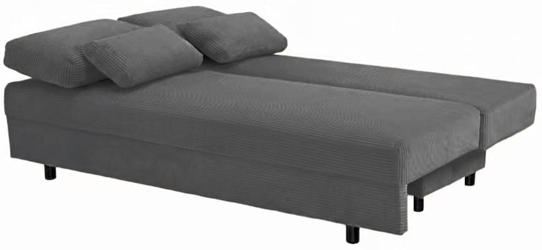 OTTO home Schlafsofa »ONNIKO Cord, Breite: 192 cm, Liegefläche 121x192 cm, softer Cord-Bezug« mit Bettfunktion & Bettkasten