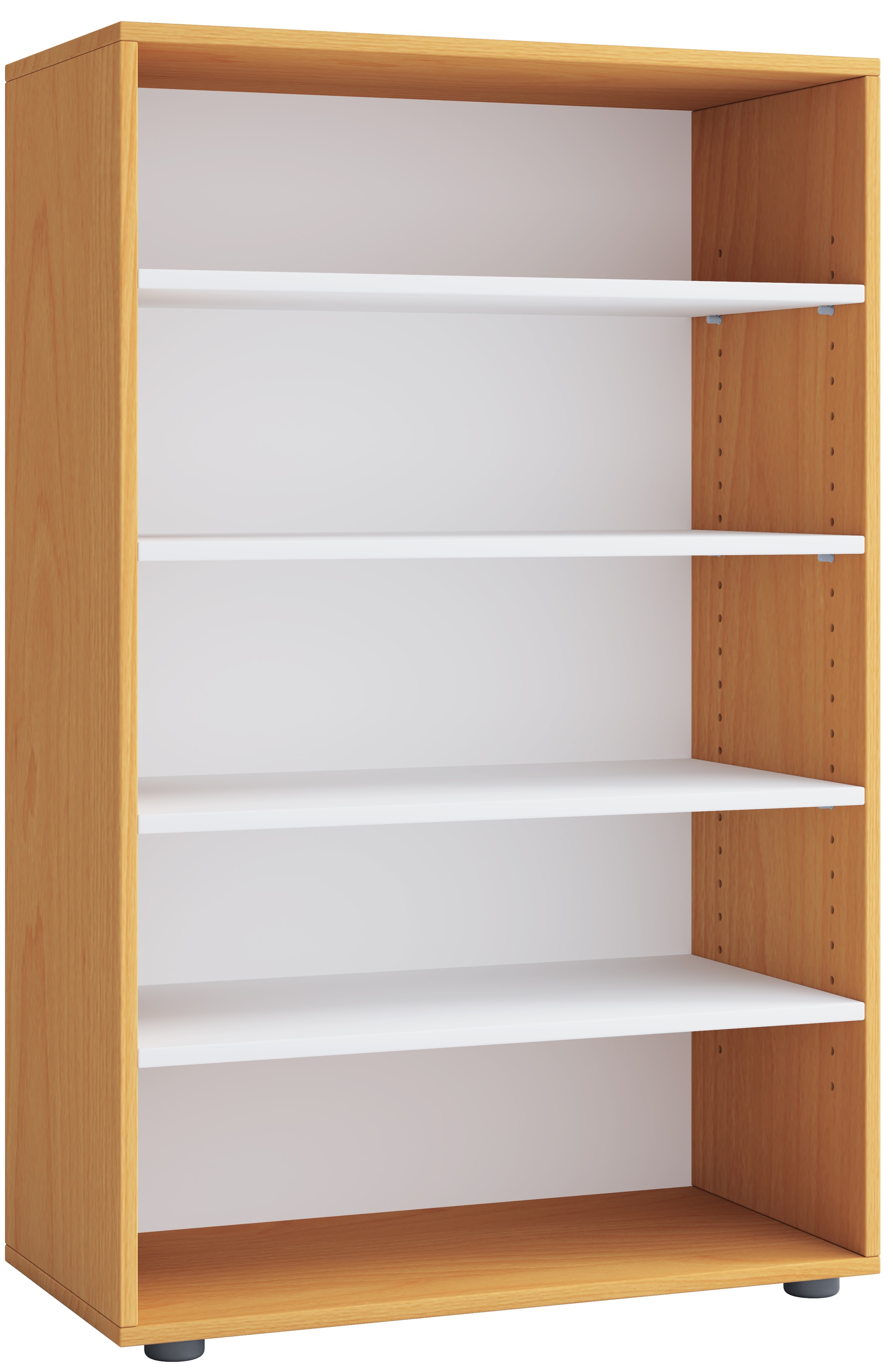 VCM Schuhschrank »VCM Holz-Schuhschrank | Maße: H. 110 x B. 70 x T. 37 cm | Allzweckschrank | 5 Fächer | ohne Türen¿ Lona«, (1 St.)