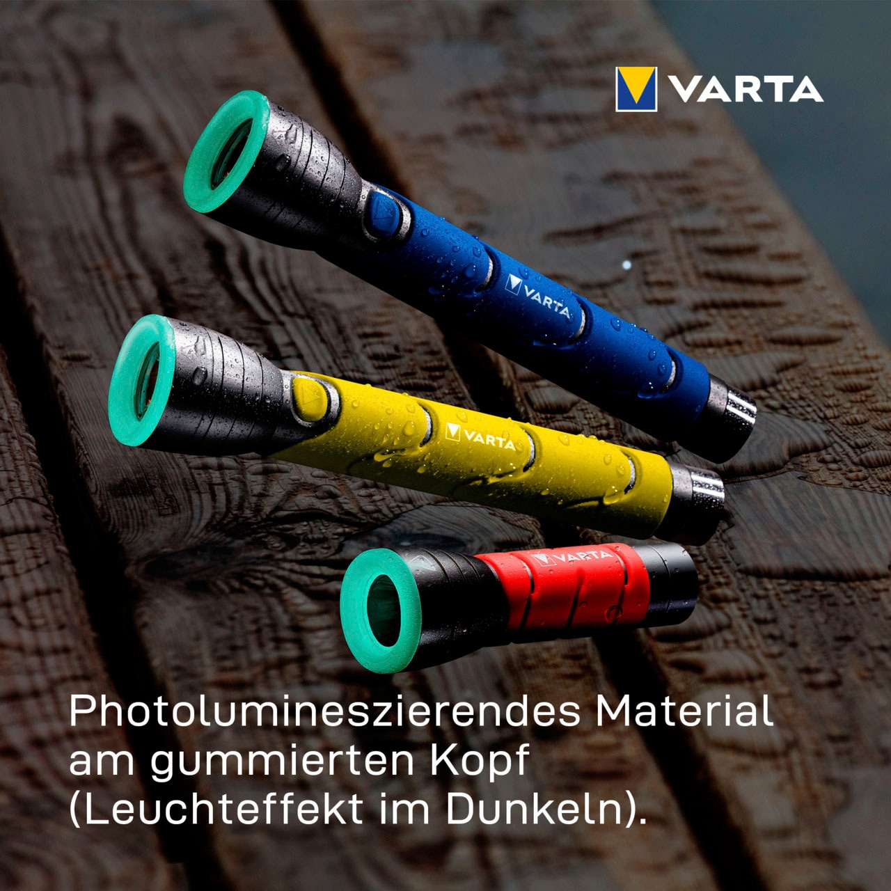 VARTA Taschenlampe »Outdoor Sports F30 Taschenlampe inkl. 3x LONGLIFE Power C Batterien«