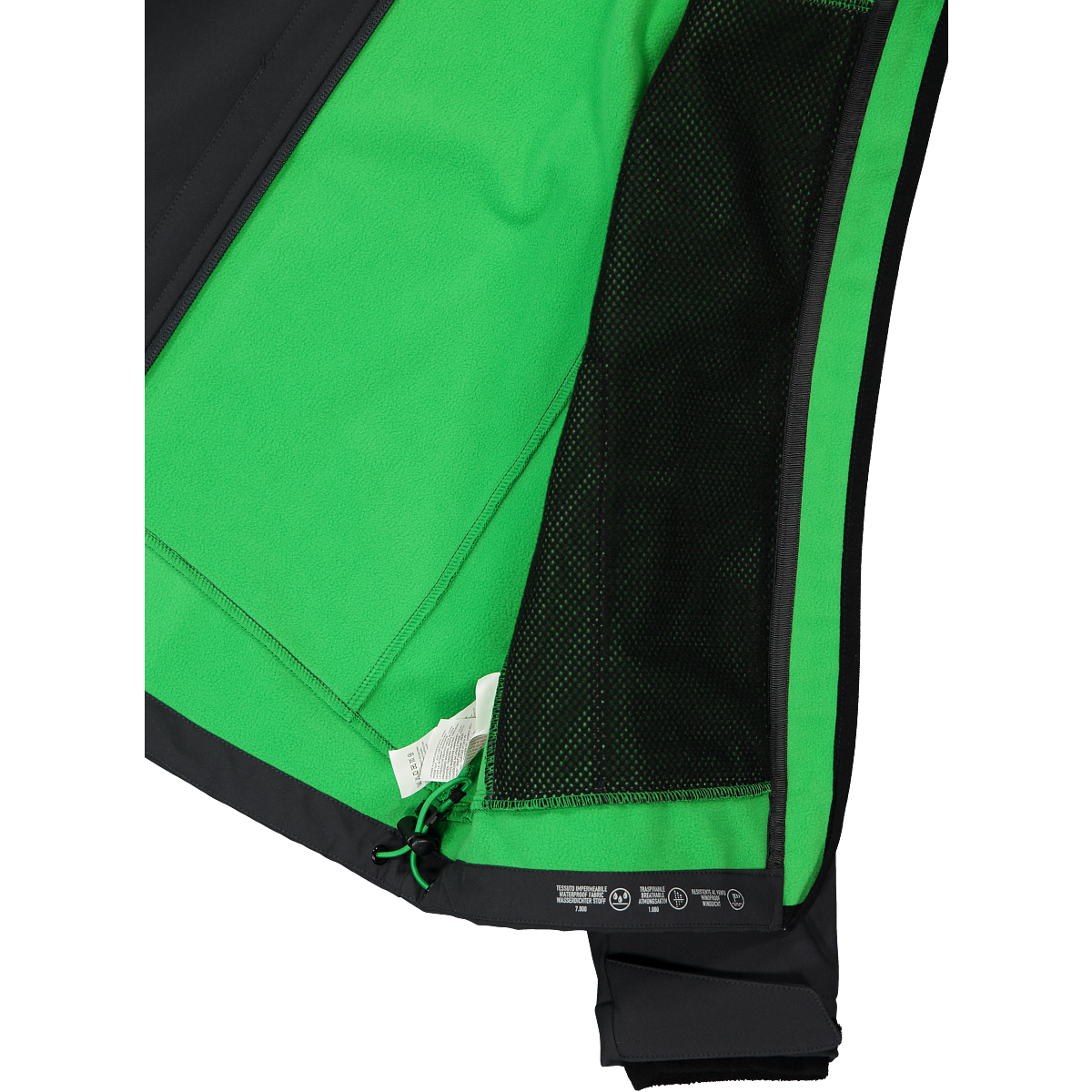 CMP Softshelljacke »KID  SOFTSHELL JACKET FIX HOOD« mit Kapuze mit Clima Protect Membran, wasserabweisend, atmungsaktiv