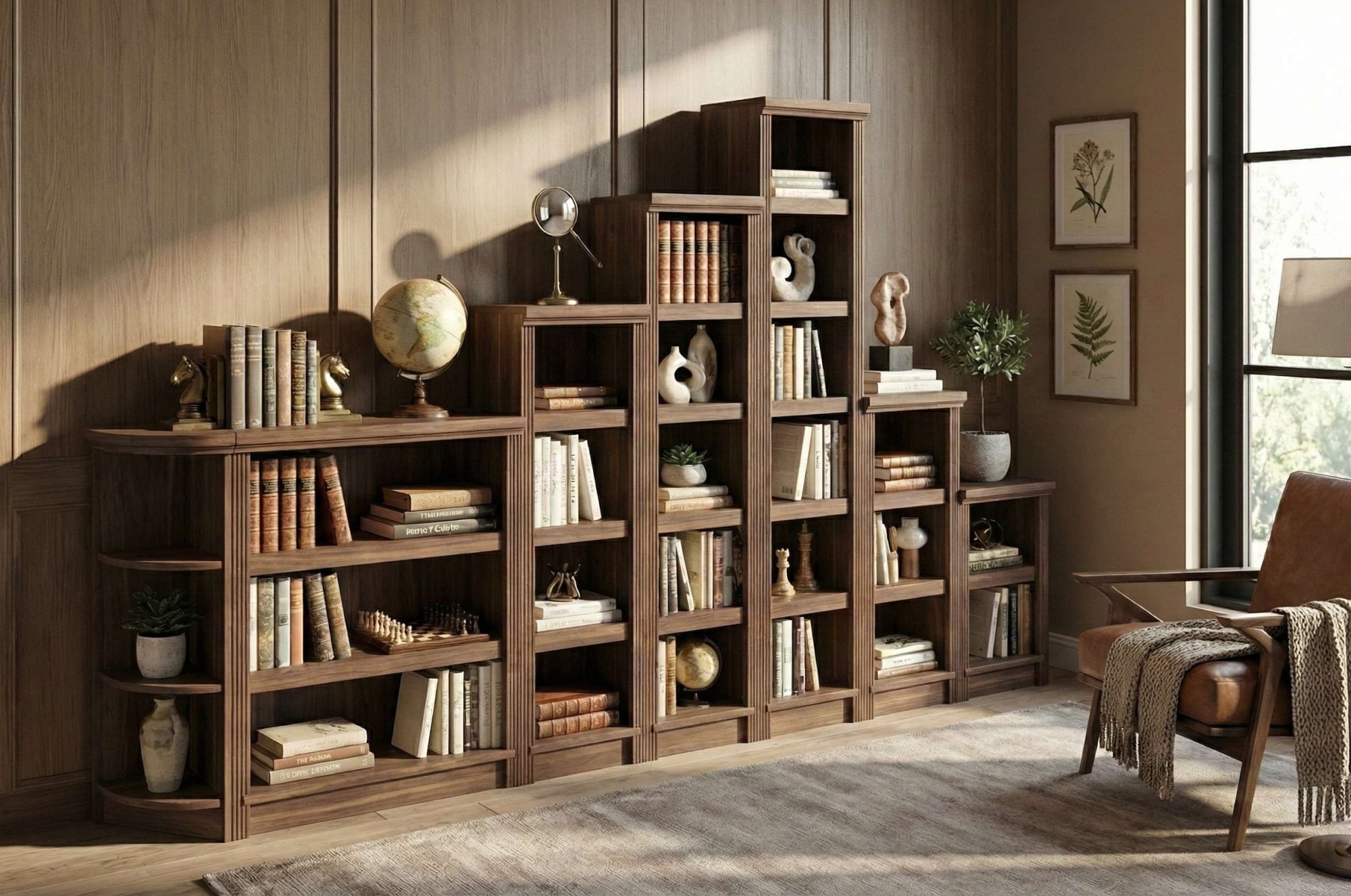 OTTO home Standregal »Soeren Regal Bücherregal B/T/H: 80/29/97 cm« massive Kiefer, FSC®-zertifiziert