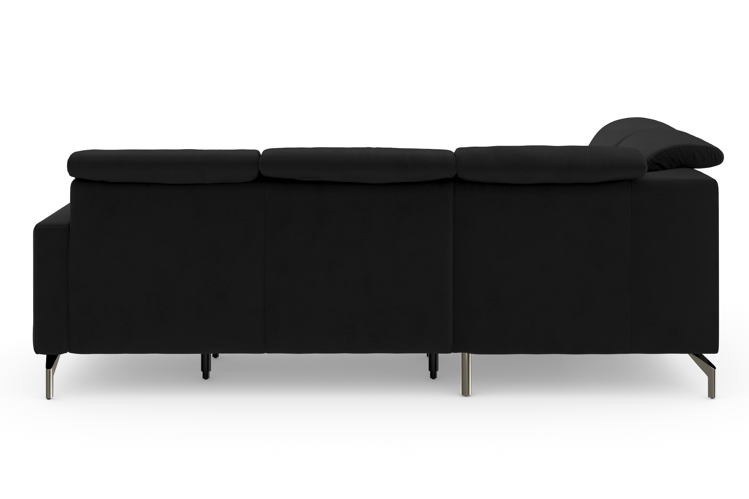 sit&more Ecksofa »Bailando L-Form«, wahlweise mit Kopfteilverstellung und Vorziehsitz, motorisch