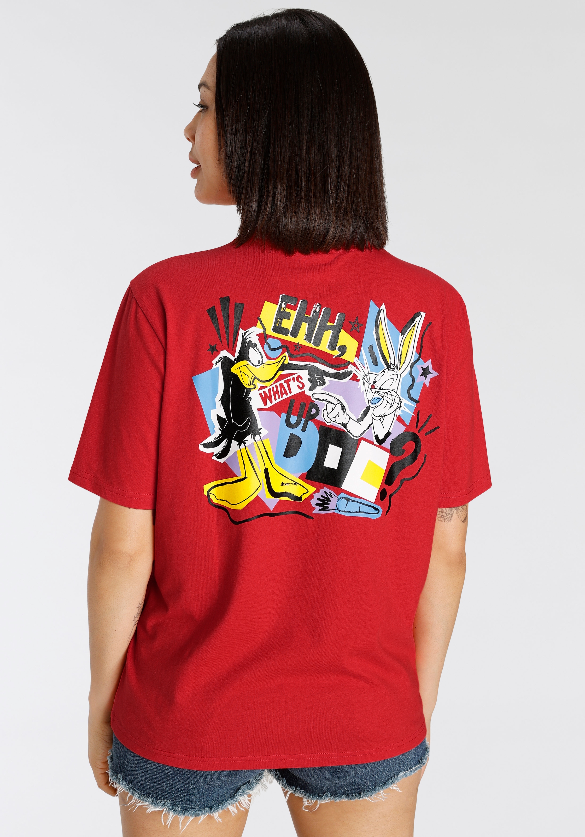 Capelli New York Bugs Duffy Duck Bunny mit OTTOversand Comic-Motiv bei T-Shirt, mit