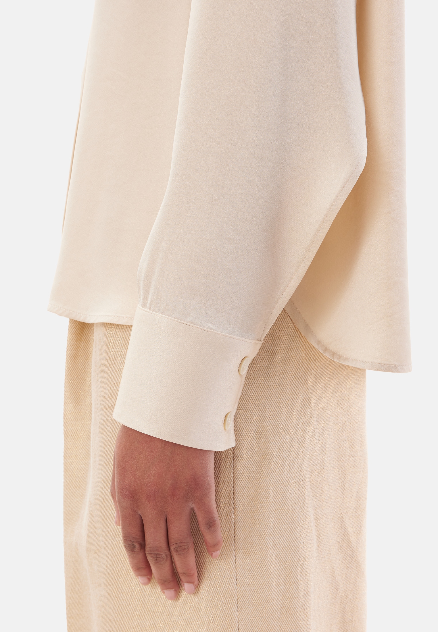 seidensticker Klassische Bluse Tunika Gestreift