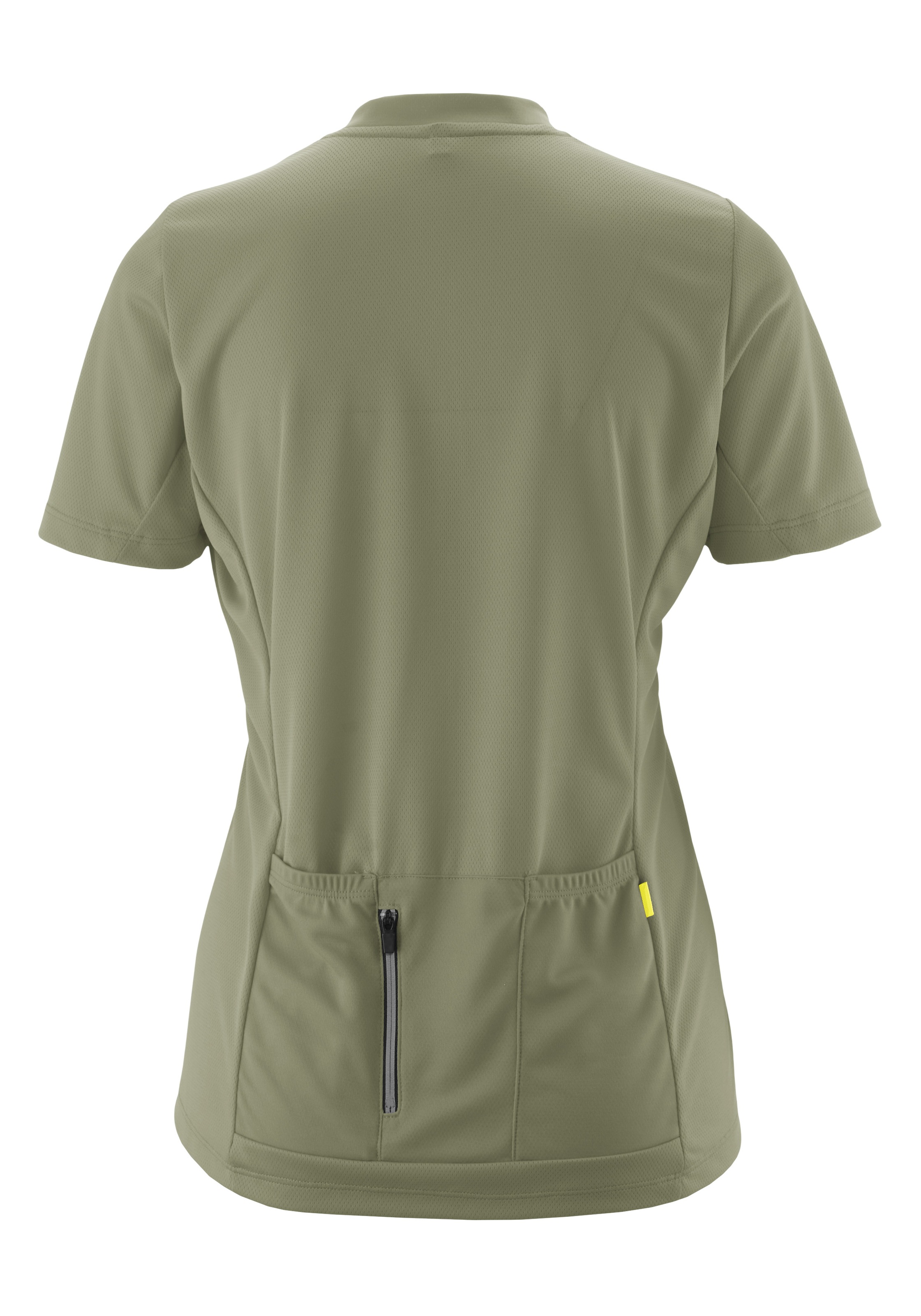 Gonso Radtrikot »SITIVO Jersey Green W« Damen Fahrradtrikot kurzarm, Half-Zip Trikot mit Rückentasche