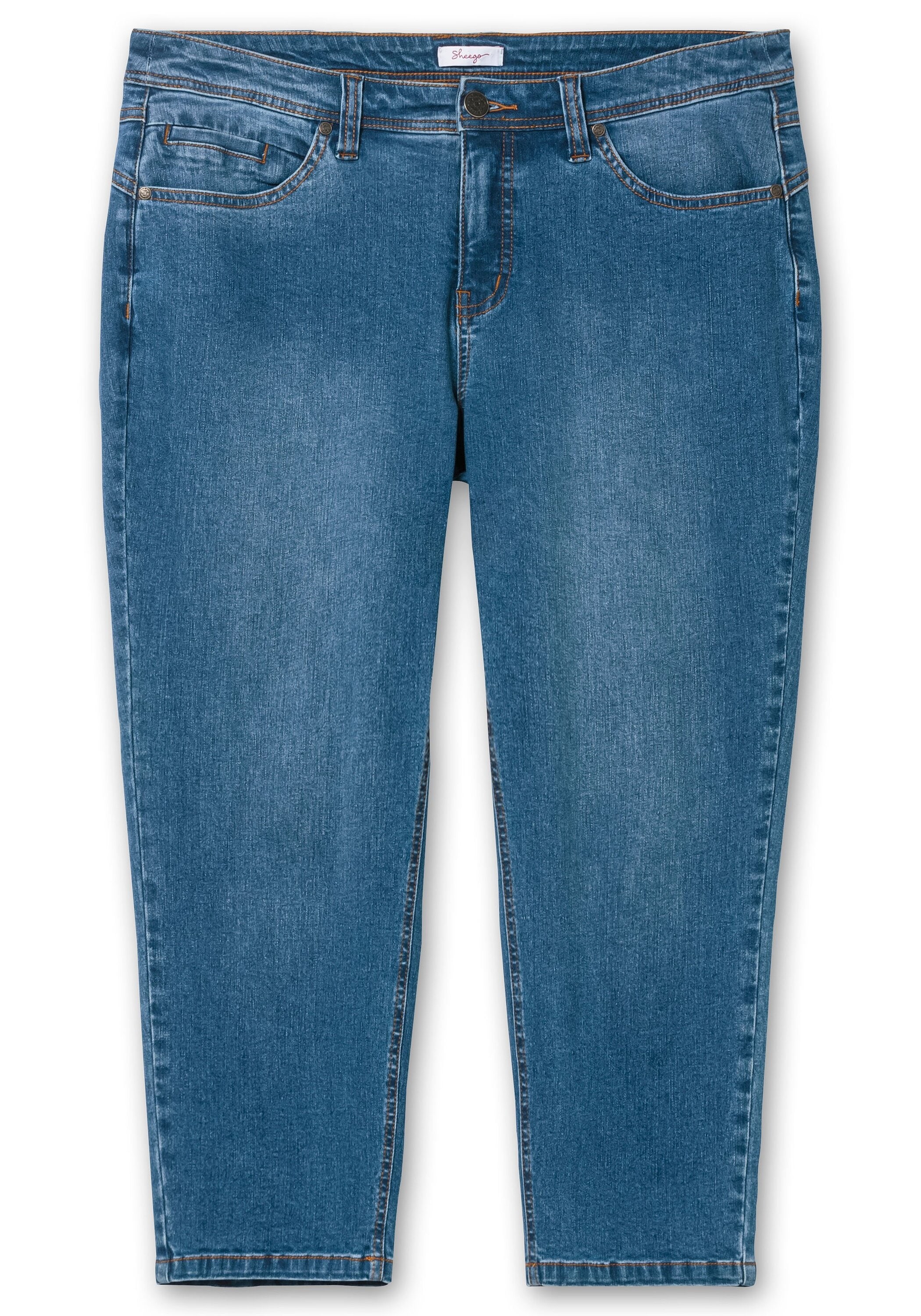 Sheego Stretch-Jeans »Schmale 7/8-Jeans im Curvy-Schnitt PIA«