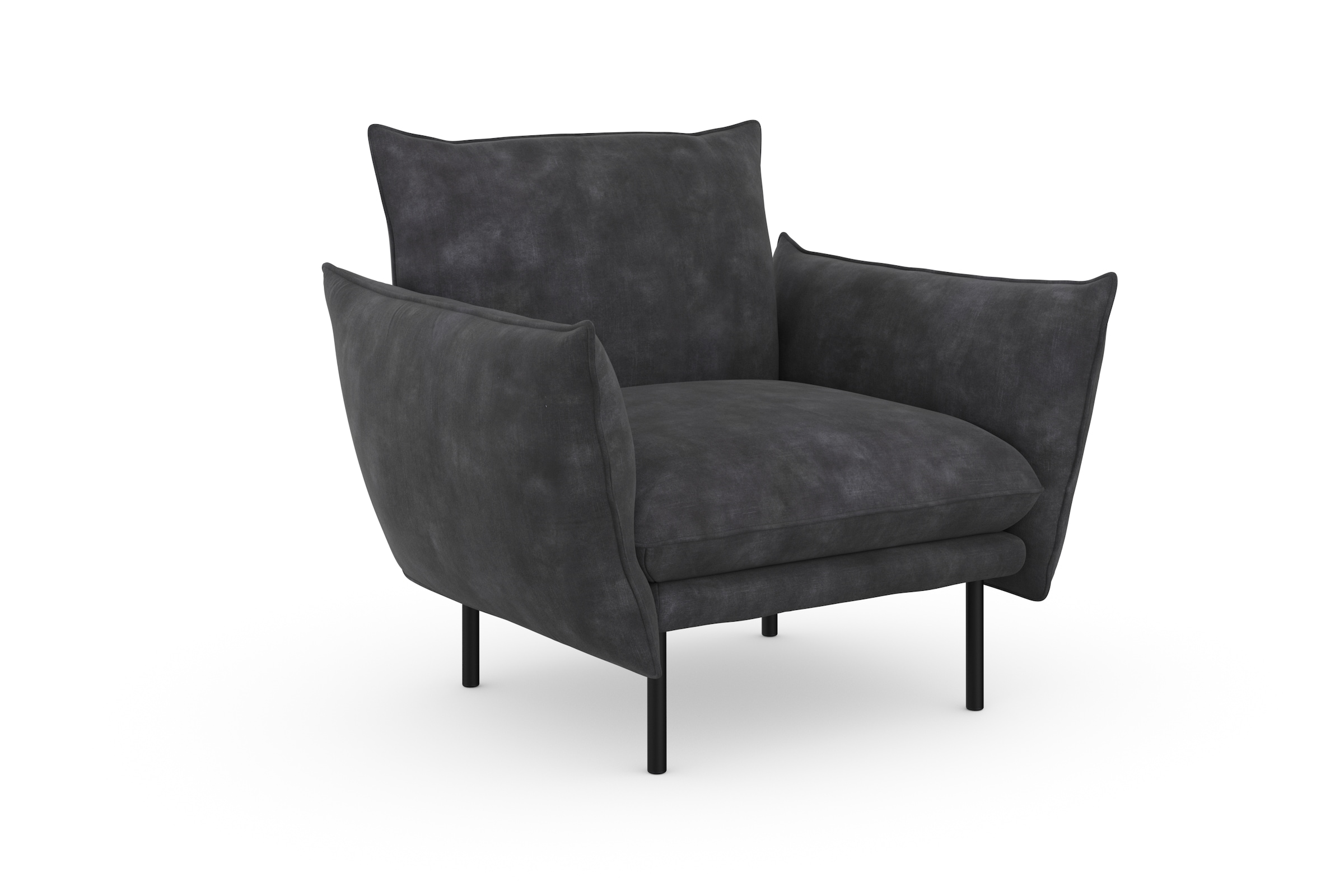 andas Sessel »Stine Cocktailsessel«, Besonderes Design durch Kissenoptik und Keder, by Morten Georgsen