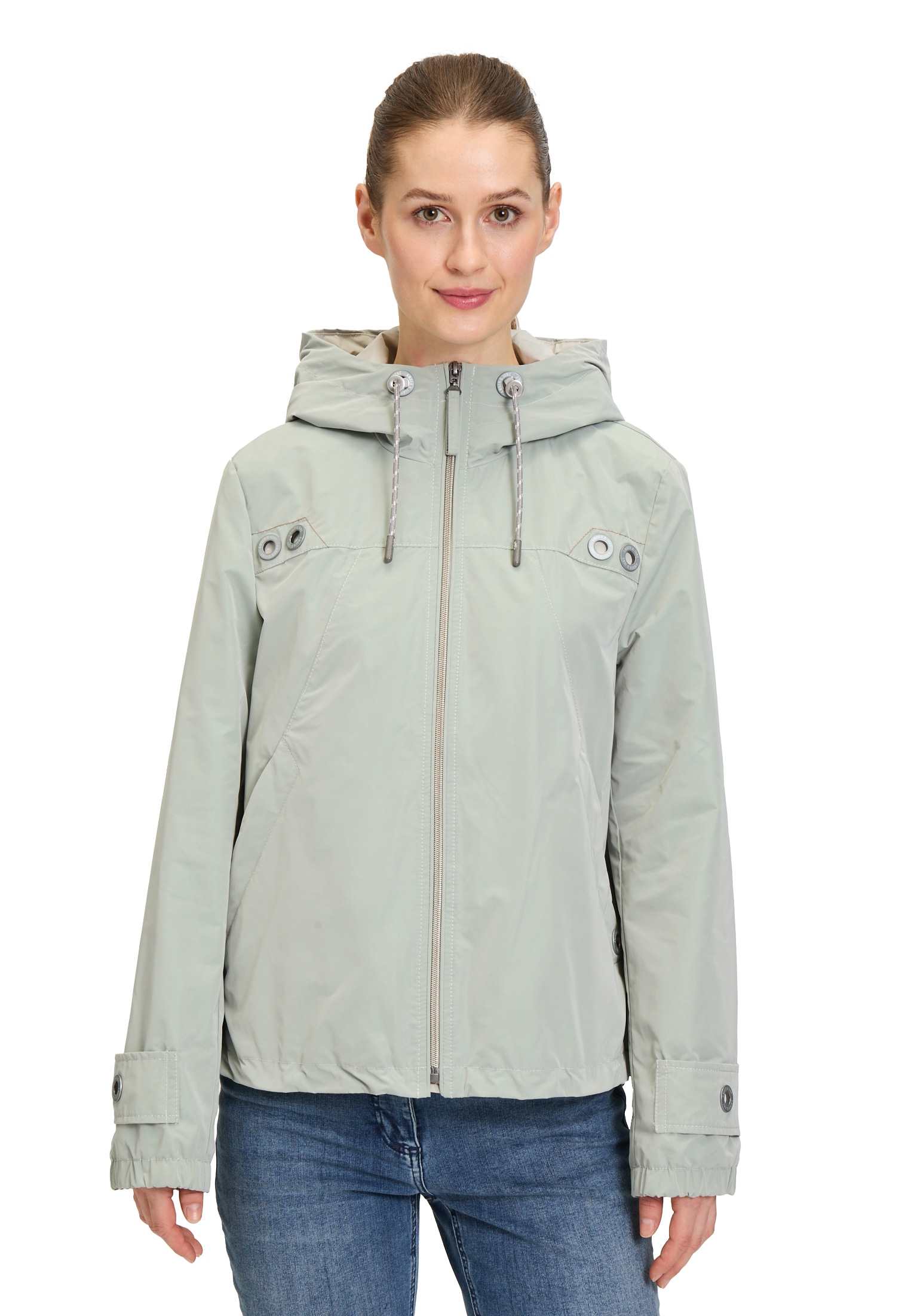 Amber & June Sommerjacke »Sommerjacke mit Kapuze«