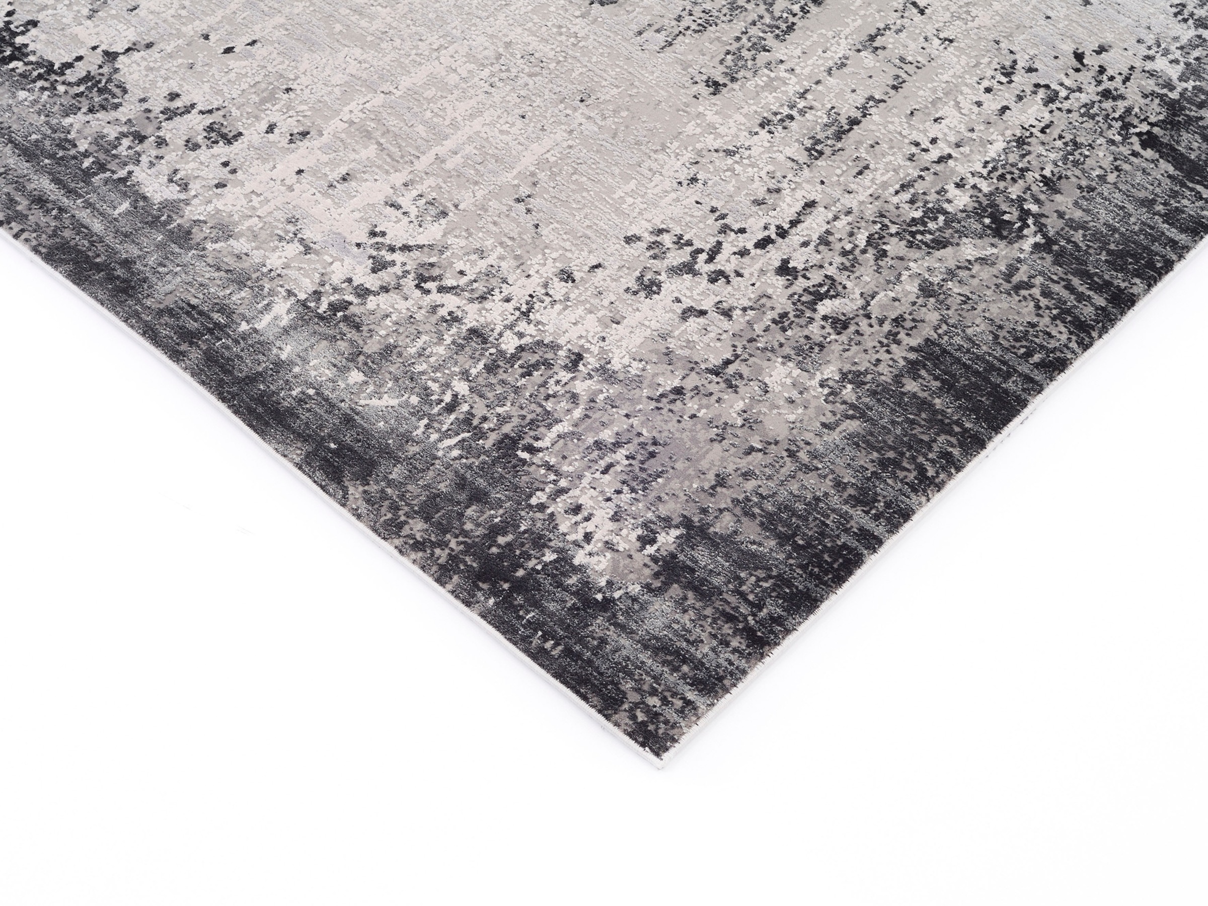 WK WOHNEN Teppich »BORDER« rechteckig 8 mm Höhe hochwertiger Viskoseanteil, samtweiche Oberfläche mit 3 D Effekt