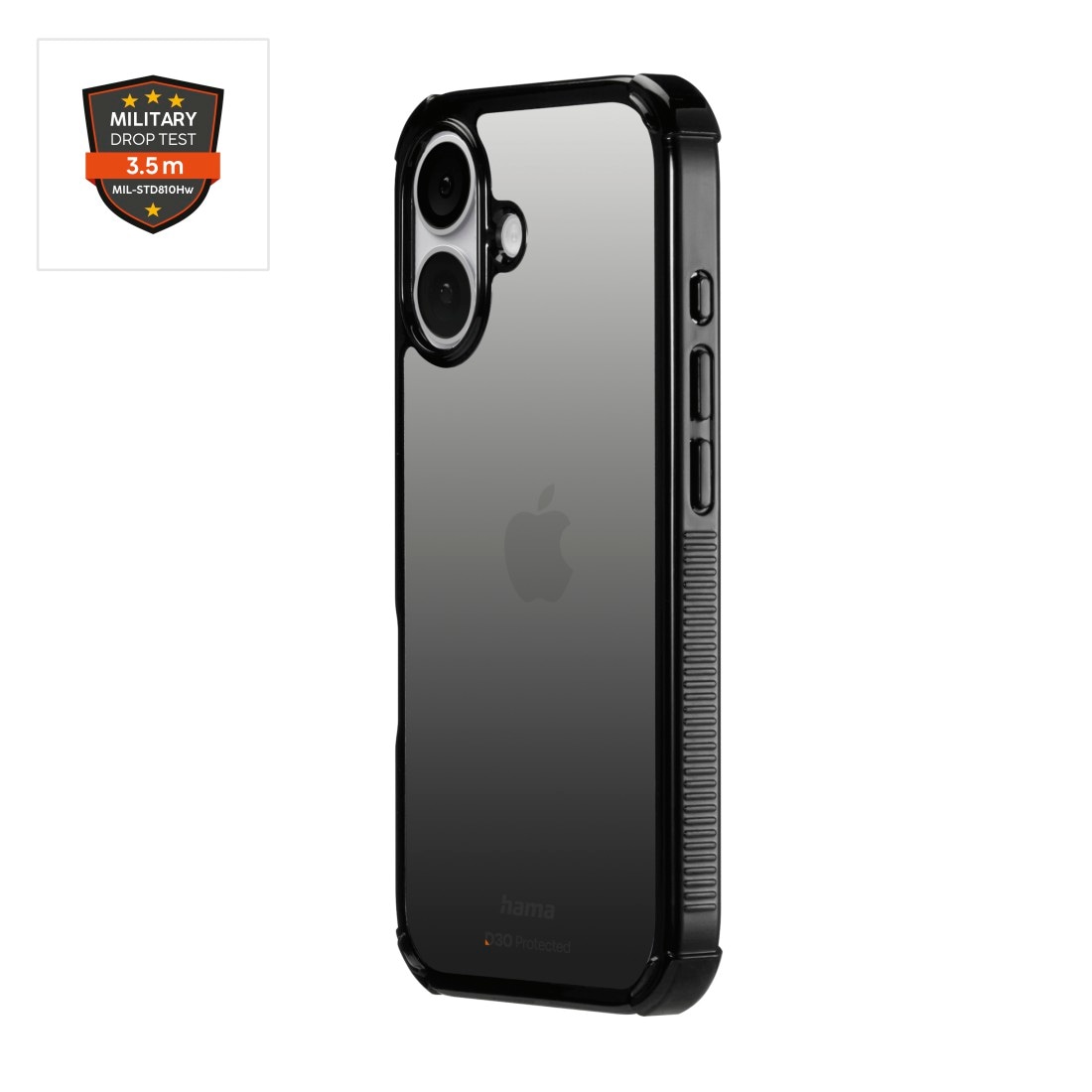 Hama Smartphone-Hülle »Handyhülle „Extreme Protect“ für iPhone 16 (stoßfest, sturzsicher)«, iPhone 16, 15,4 cm (6,1 Zoll)