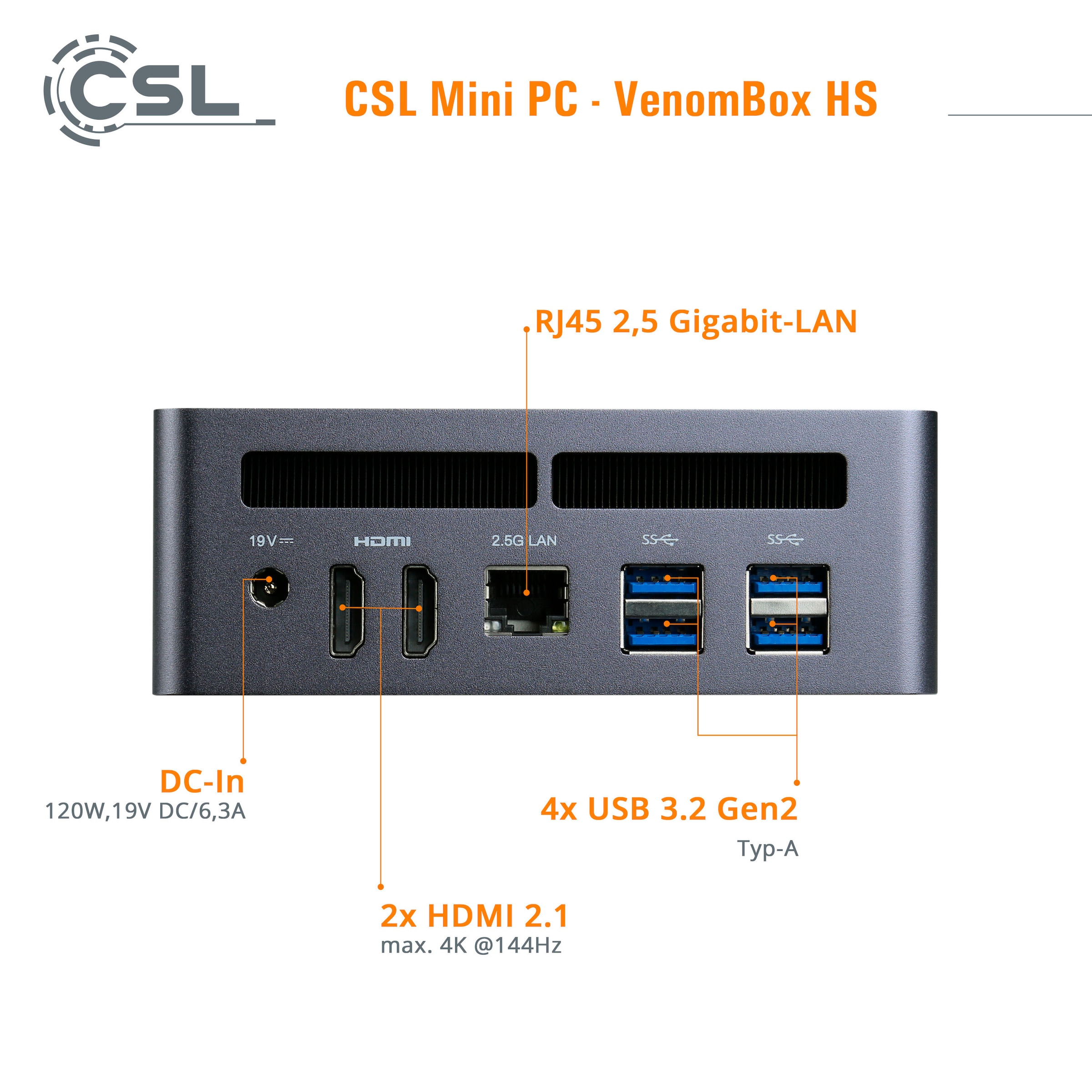 CSL Gaming-PC »VenomBox 8845 HS Windows 11 Pro«