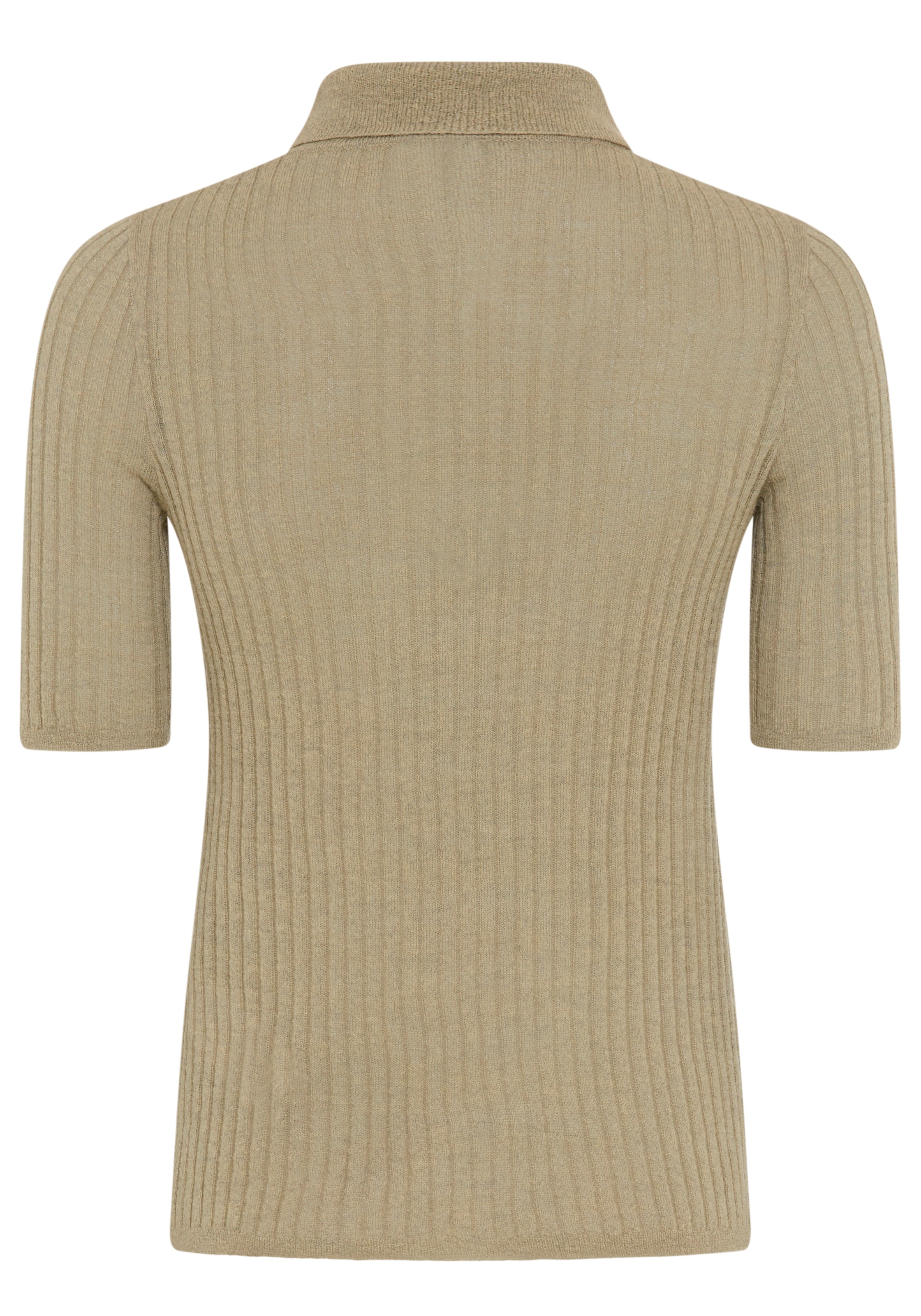 BOSS ORANGE Kurzarmpullover »Fugano Premium Damenmode« aus Schurwollmischung