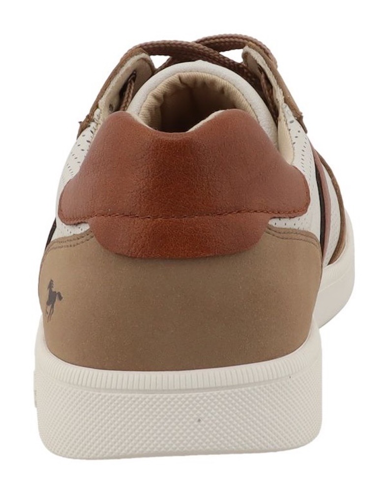 Mustang Shoes Sneaker »Romeo«  Schnürschuh, Halbschuh, Freizeitschuh mit modischen Kontrastbesätzen