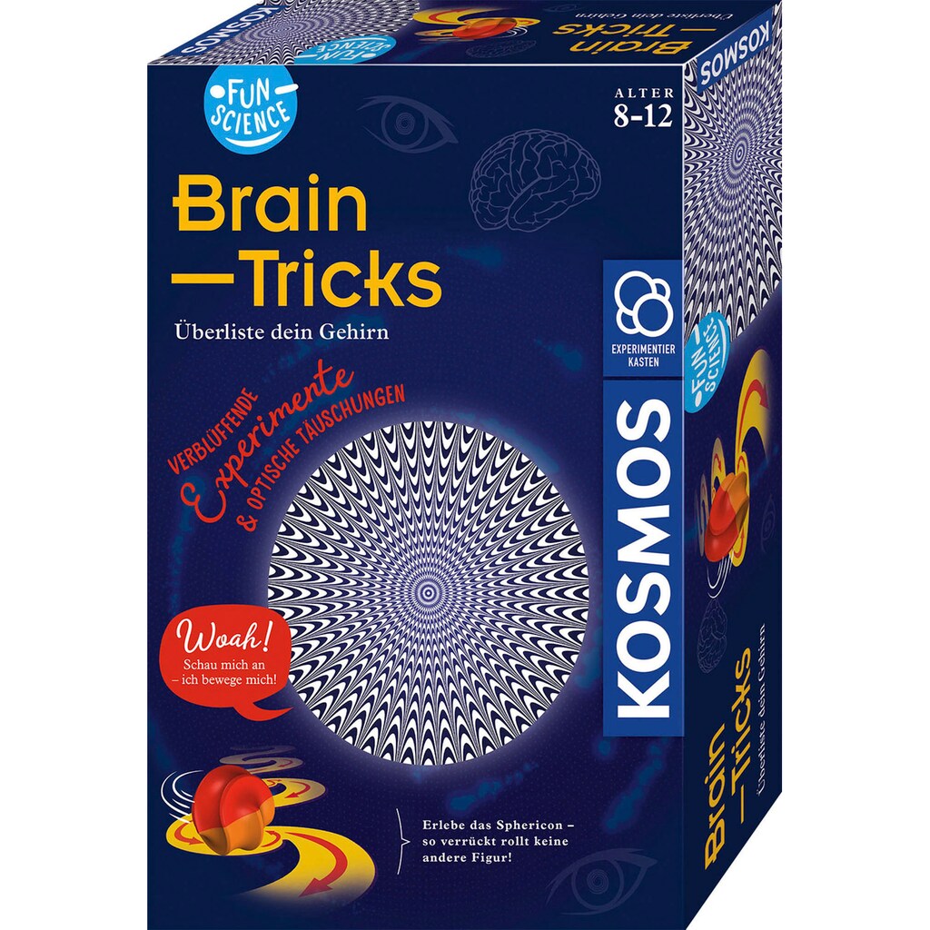 Kosmos Experimentierkasten »Fun Science Brain Tricks«