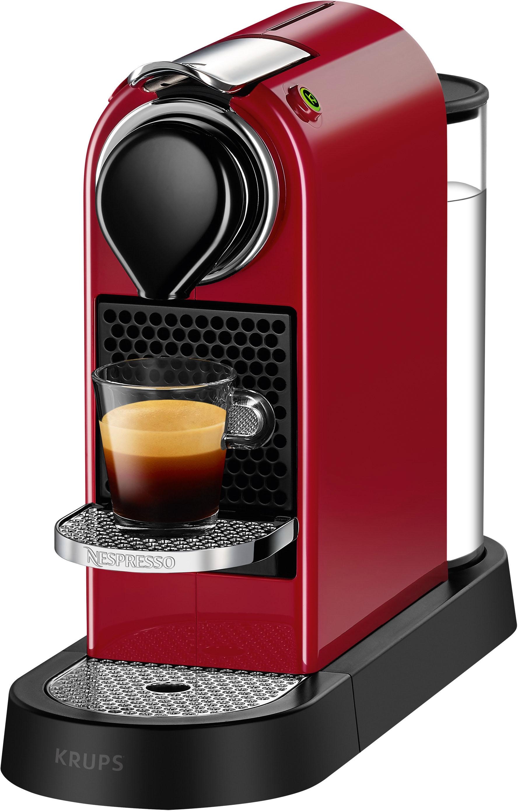 Nespresso Kapselmaschine »XN7415 New inkl. OTTO CitiZ mit L, Shop Krups«, jetzt Willkommenspaket Wassertank: von im Kapseln Online 1 7