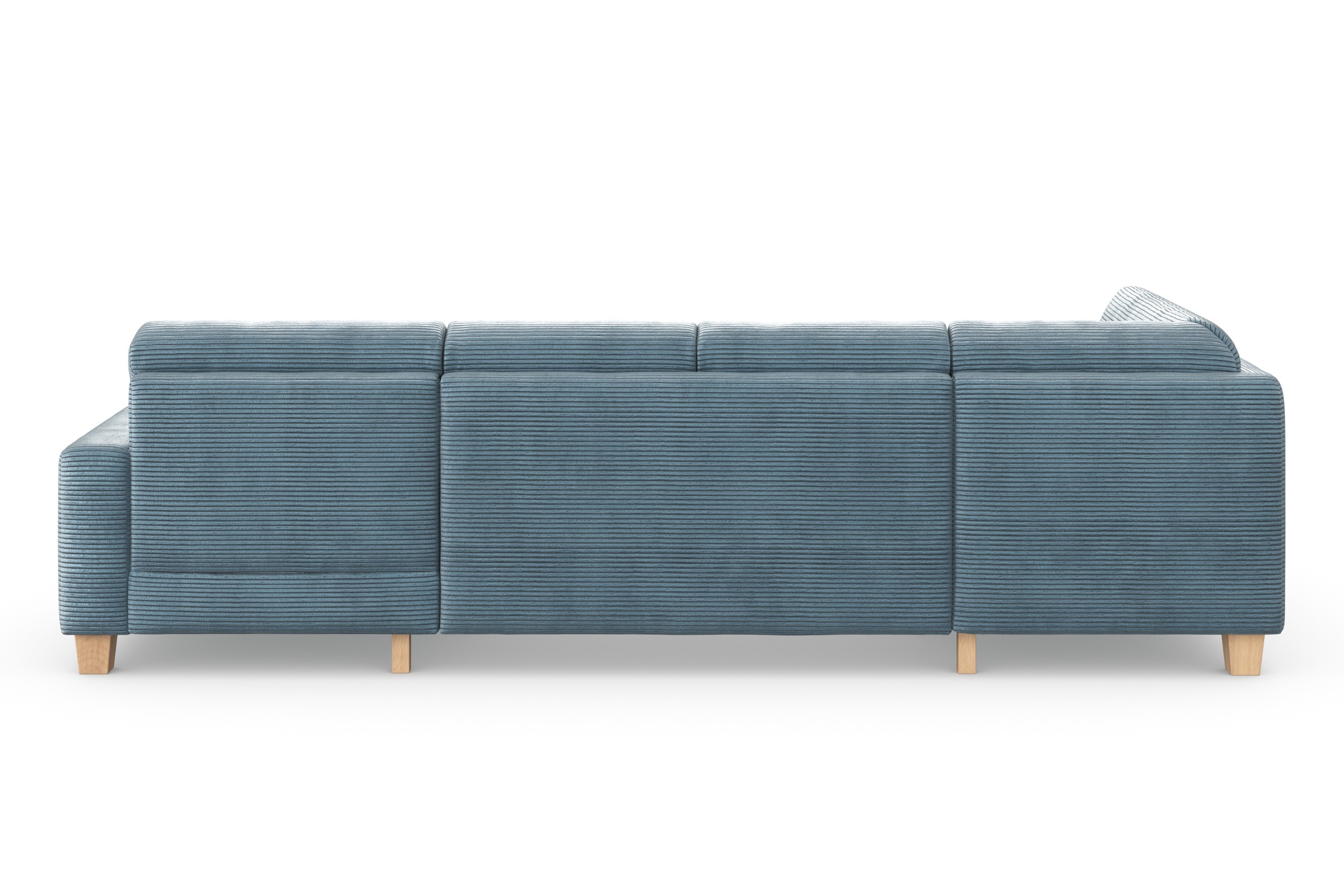 Home affaire Wohnlandschaft »Summer U-Form«, mit oder ohne Bettfunktion und Bettkasten, Cord-Bezug