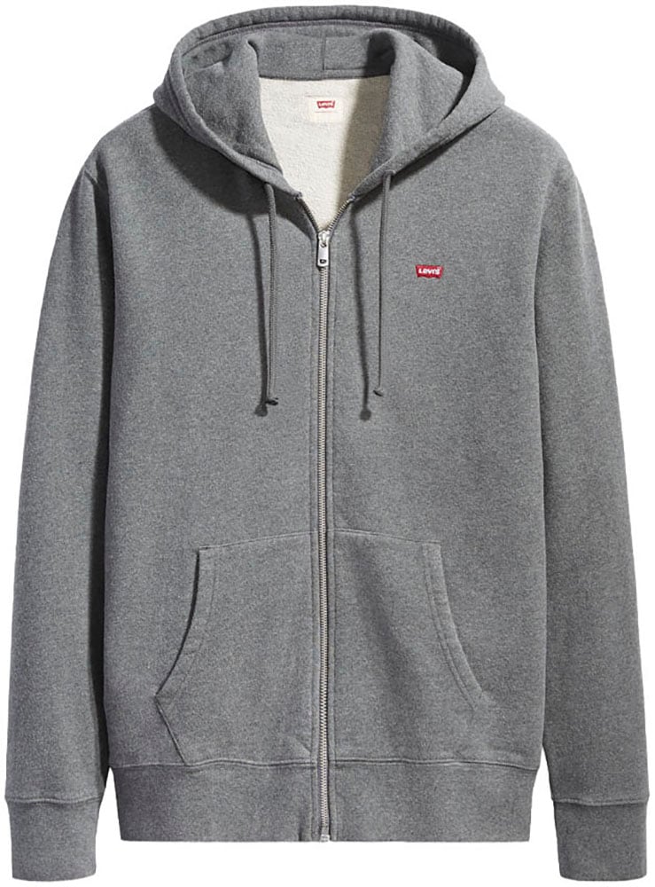 Levi's® Kapuzensweatjacke »NEW ORIGINAL ZIP UP« mit Logo-Stickerei und Kängurutasche