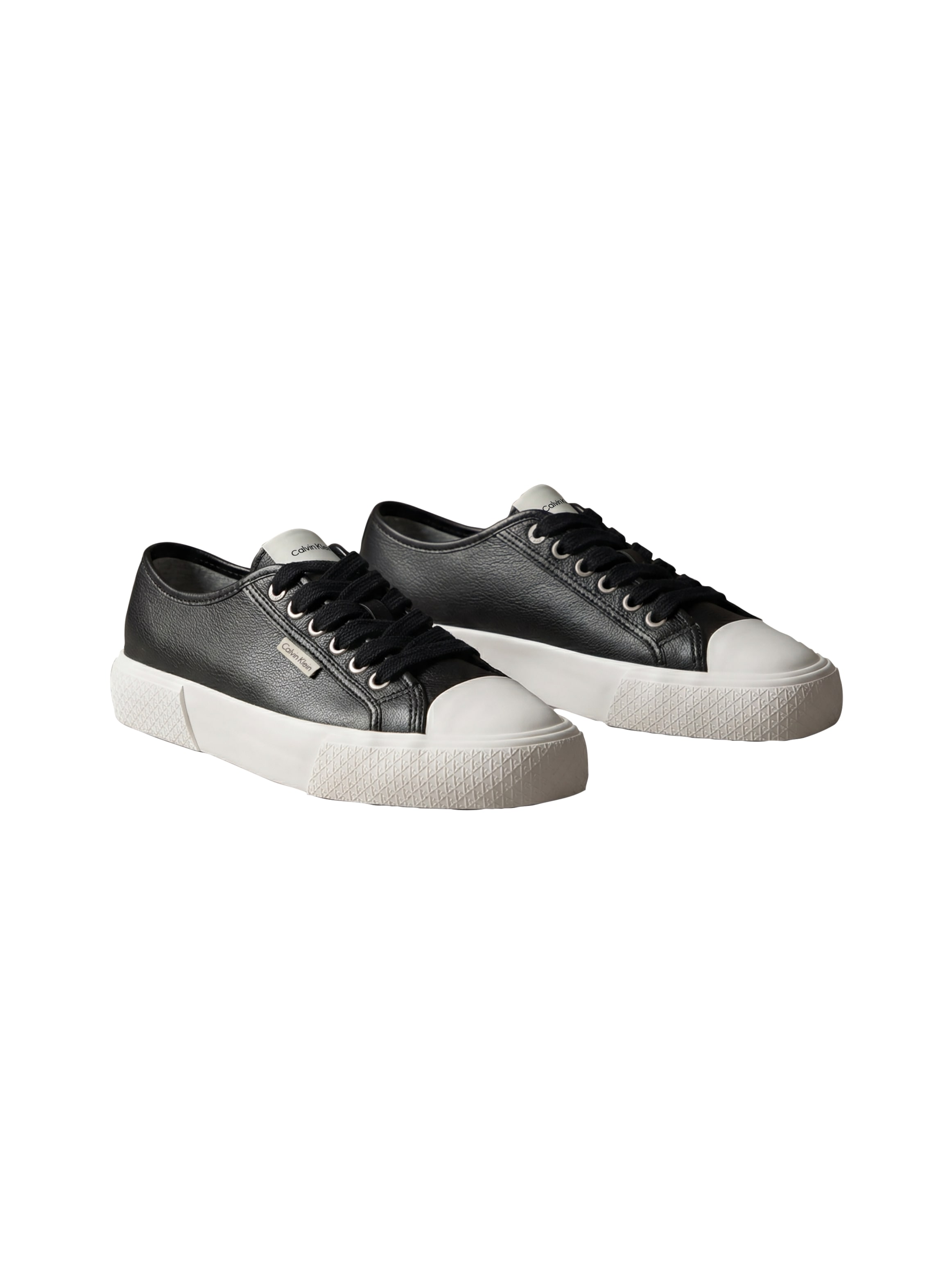 Calvin Klein Plateausneaker »VULC LACE UP LOW LTH«  Schnürschuh, Halbschuh, Trendschuh mit Logoschriftzug
