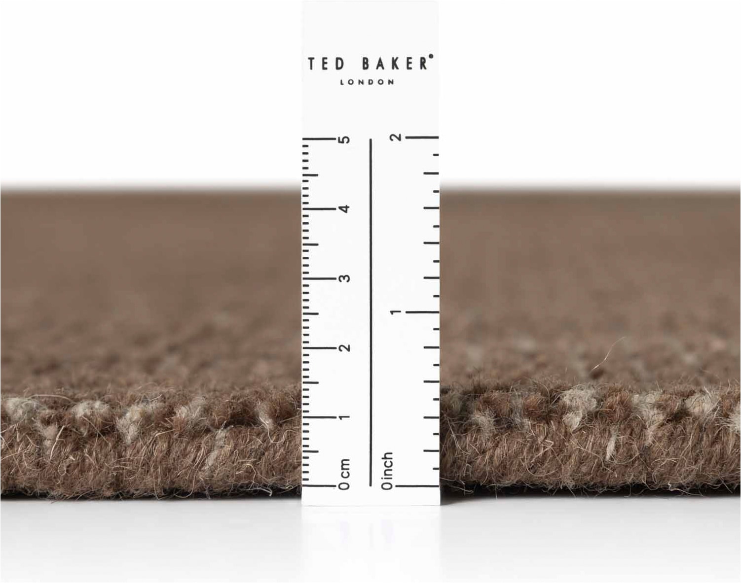 Ted Baker Wollteppich »Croom , auch in rund« rechteckig 10 mm Höhe Wolle, Natur, Handgewebt, Wohnzimmer, Schlafzimmer, Modern, Skandi