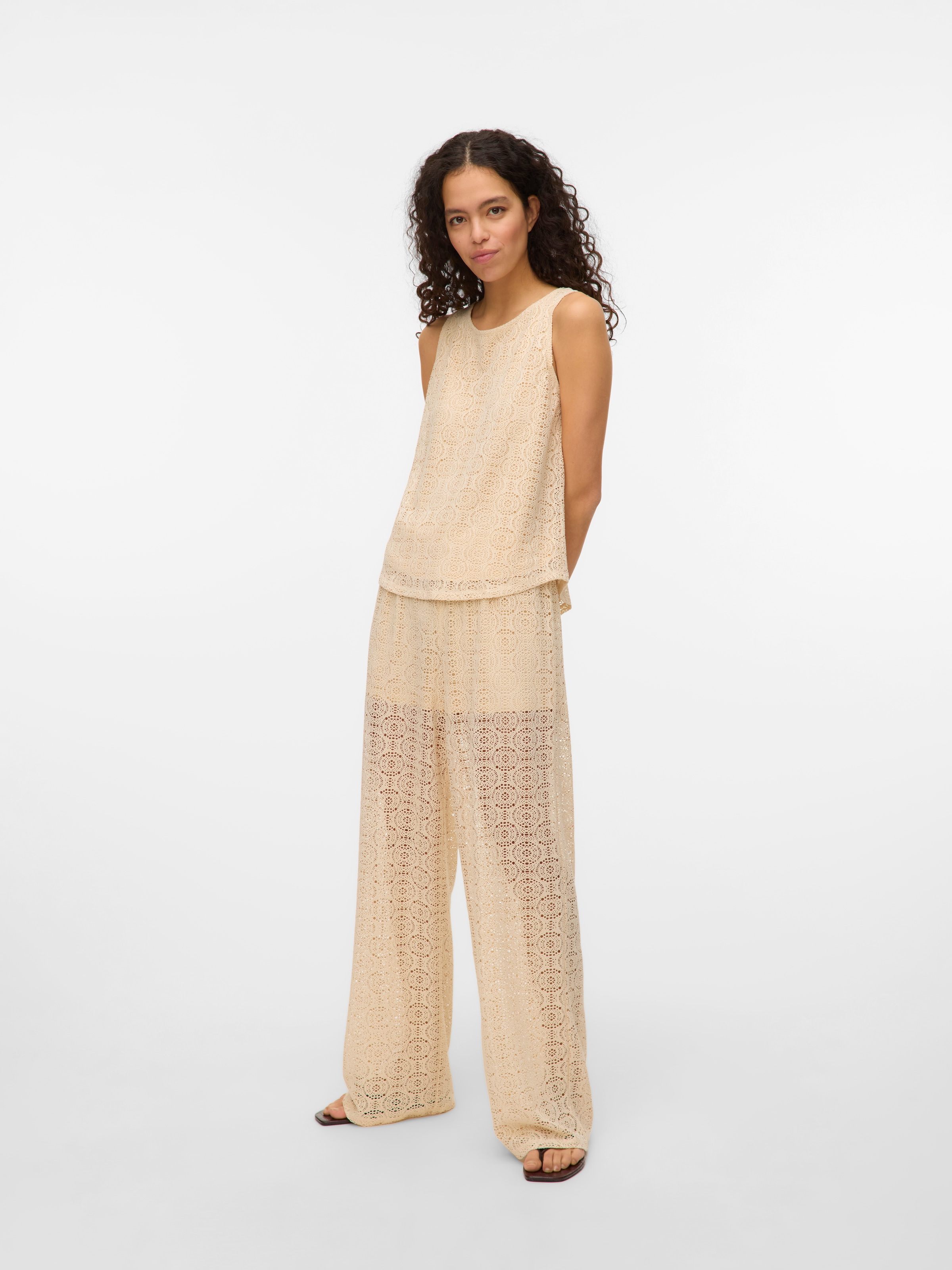 Vero Moda Netzshirt »VMMAYA TANK TOP JRS VO«