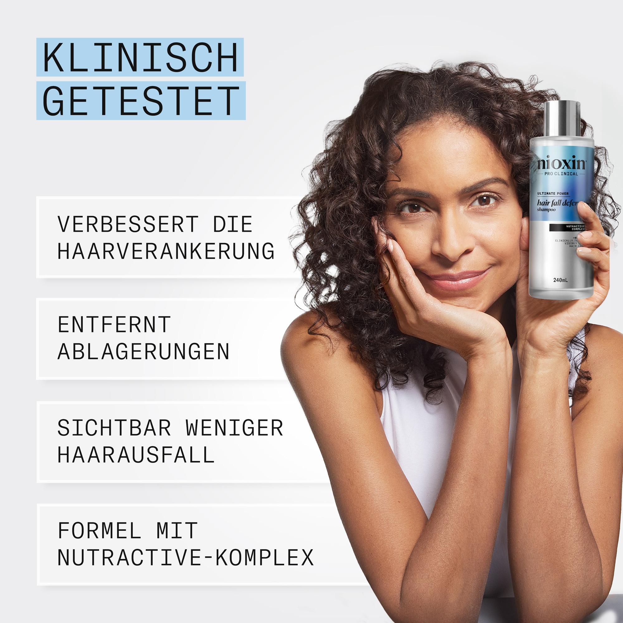 Nioxin Kopfhaut-Pflegeshampoo »NIOXIN ANTI-HAIR LOSS SHAMPOO« nährend, pflegend, gegen Haarverlust