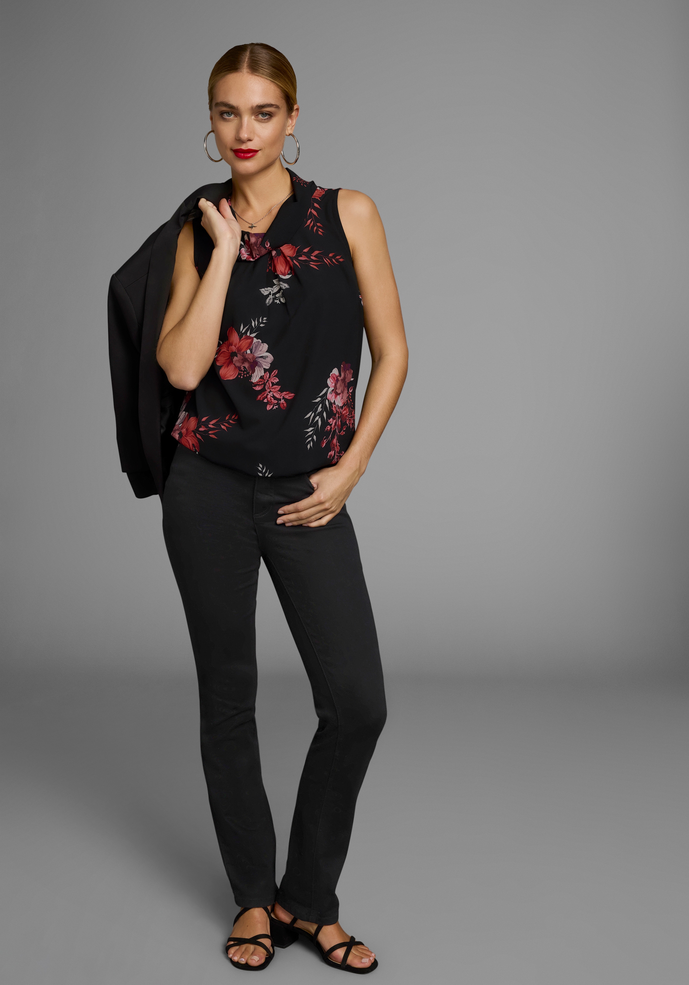 Laura Scott Blusentop, mit verschiedenen Designs