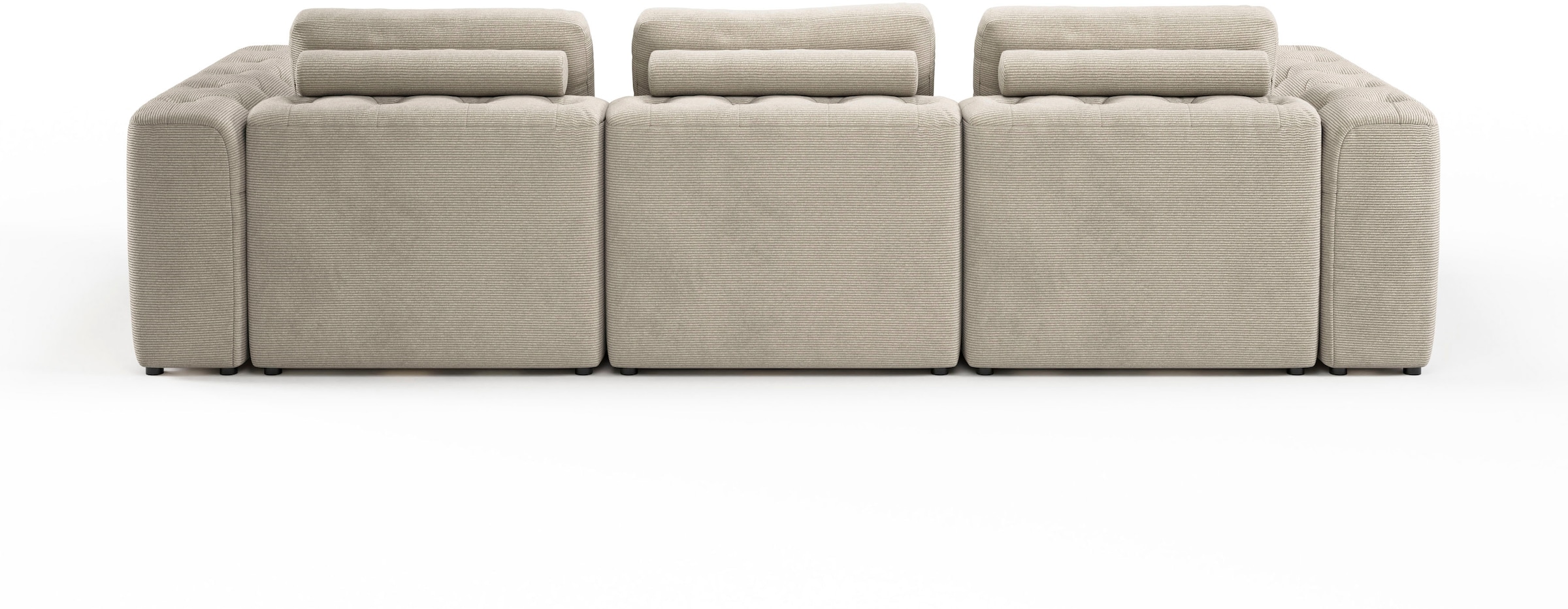 RAUM.ID 3-Sitzer »Cushid« Modulsofa, bestehend aus 3 Teilen, Breite 300 cm