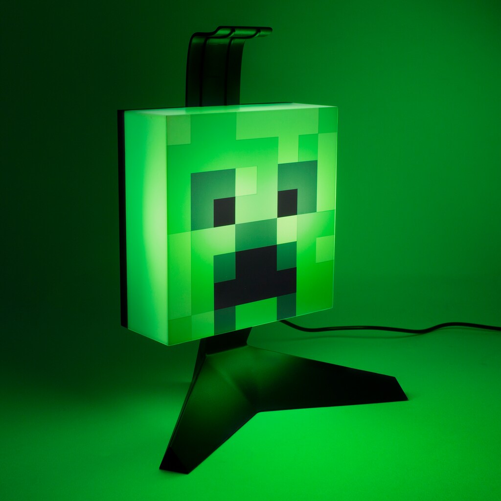 Paladone Headset-Halterung »Minecraft Creeper Headset Ständer inkl. Beleuchtung«
