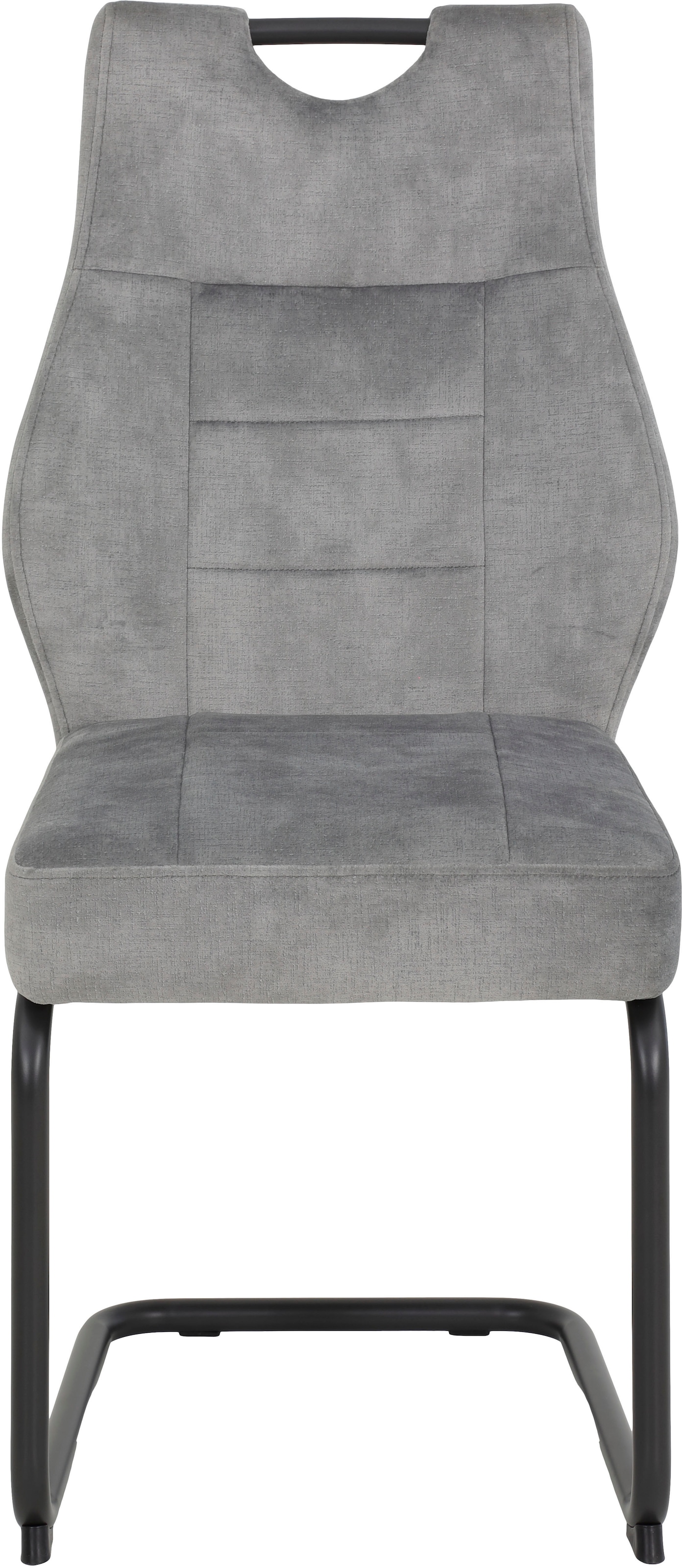 HELA Esszimmerstuhl »Linda S Schwingstuhl BESTSELLER«, (Set), 4 St., Samtvelours, mit Taschenfederkern Sitz, mit 140KG belastbar, Freischwinger