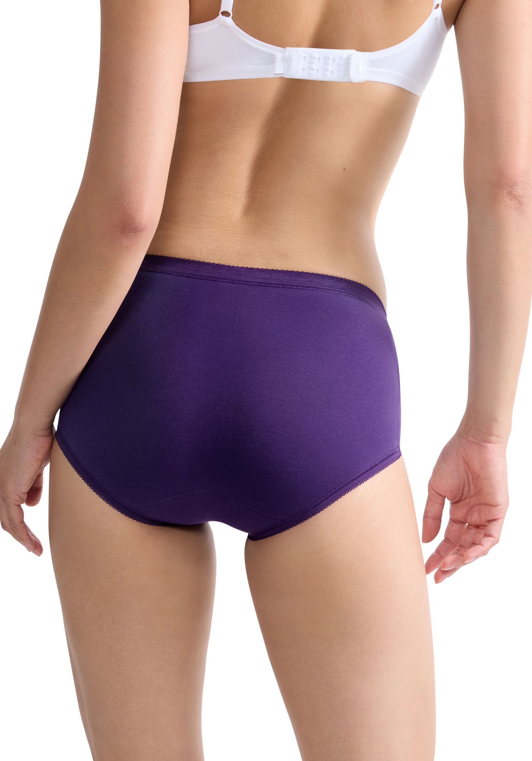 sloggi Slip »Basic+ Midi C3P«, (3er Pack), perfekter Sitz