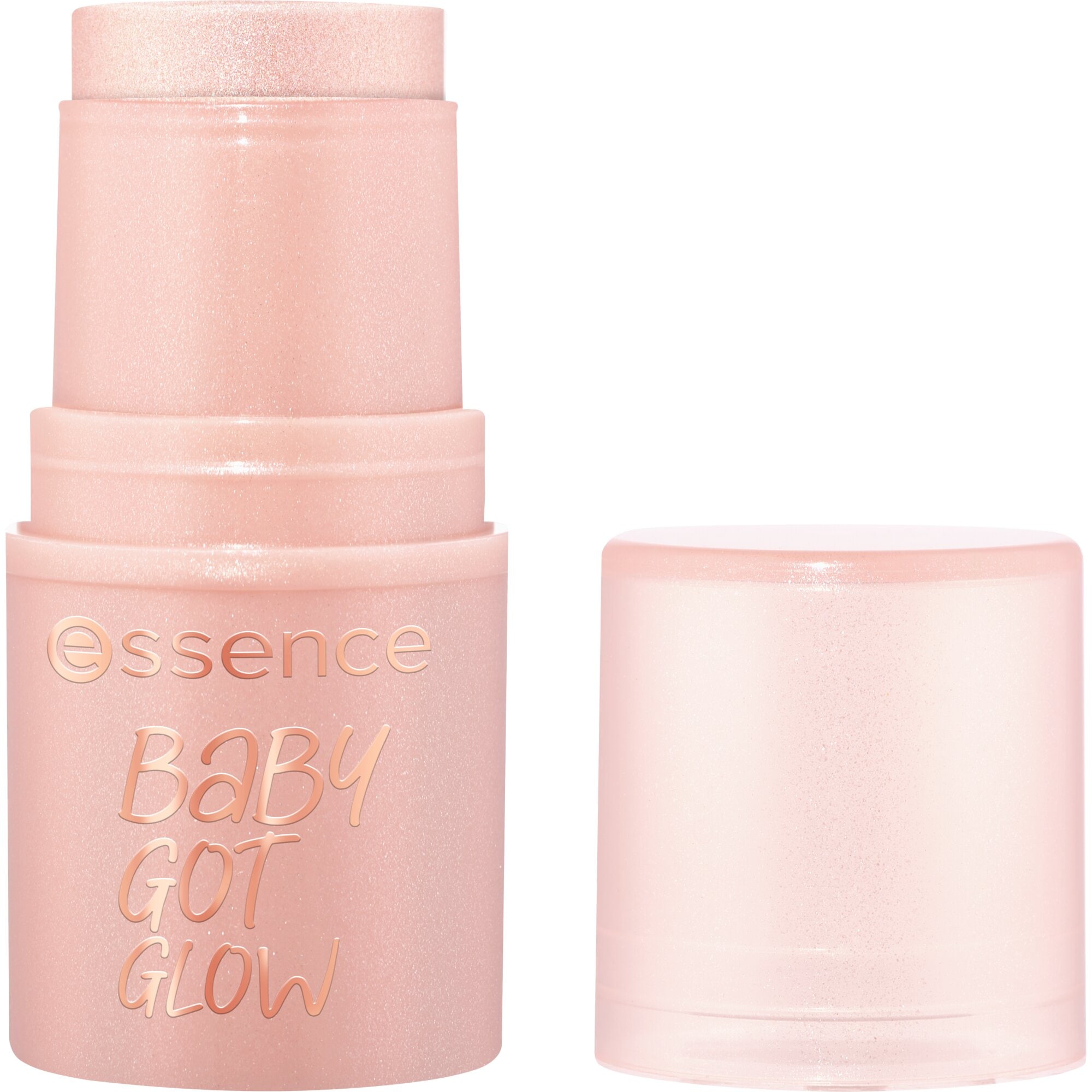 Essence Highlighter »BABY GOT GLOW highlighter stick«, (Set, 3 tlg.), 3-tlg., Balm-Textur, aufhellend, leichte Deckkraft, alle Hauttypen
