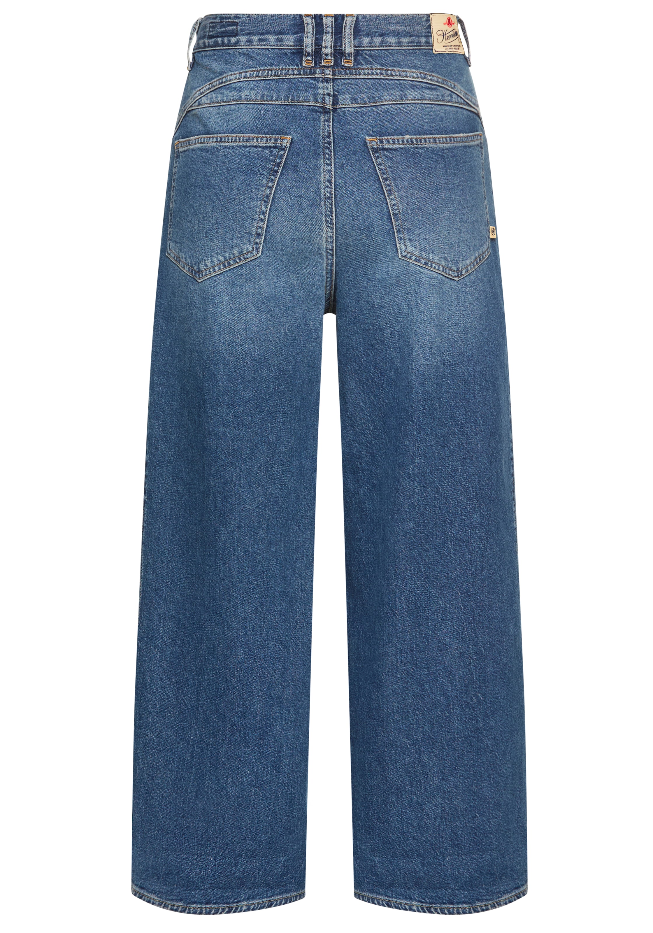 Herrlicher Weite Jeans »Barrow Denim«, im O-Shape