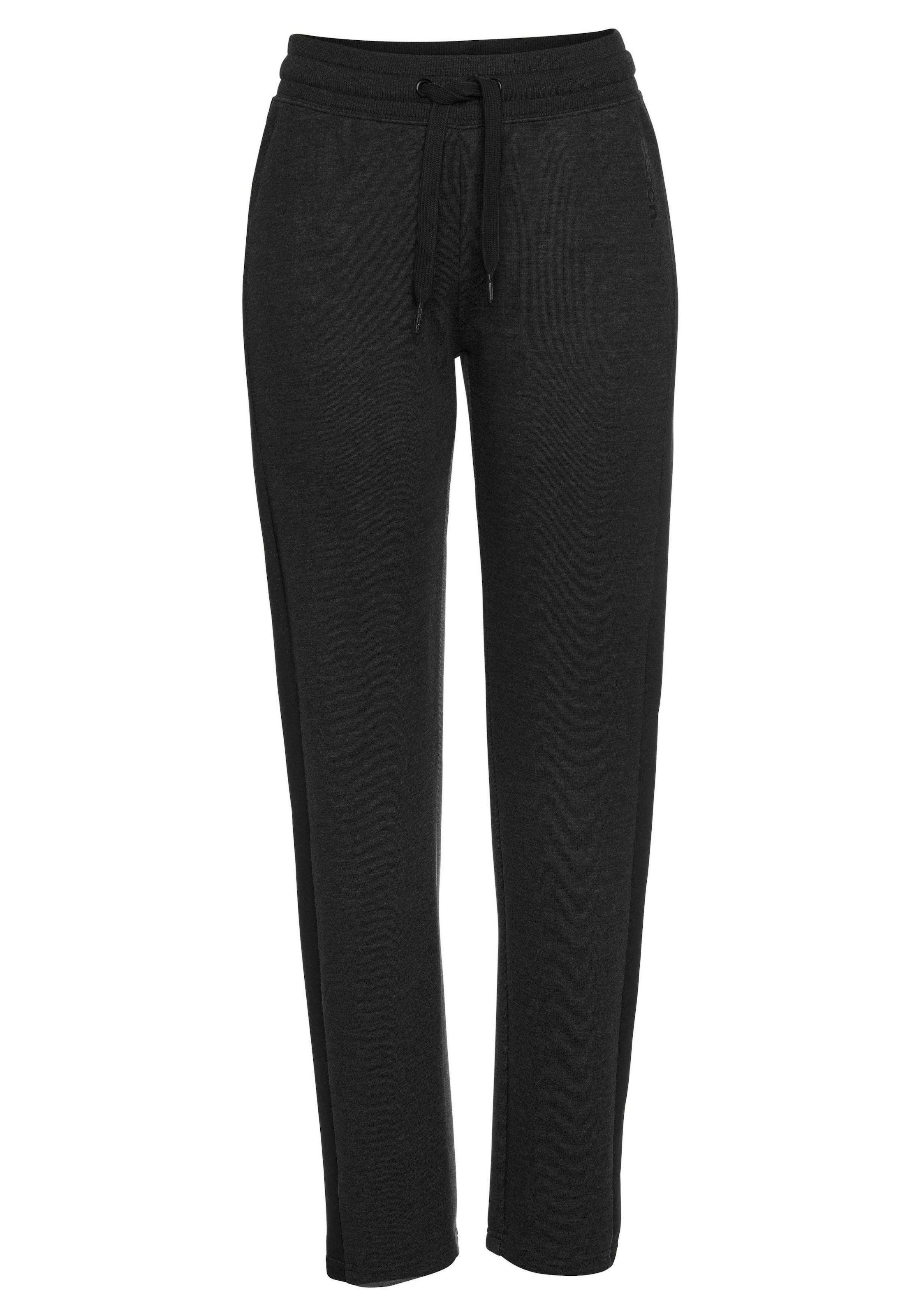 Bench. Loungewear Loungehose, mit Seitenstreifen und geradem Bein, Loungeanzug