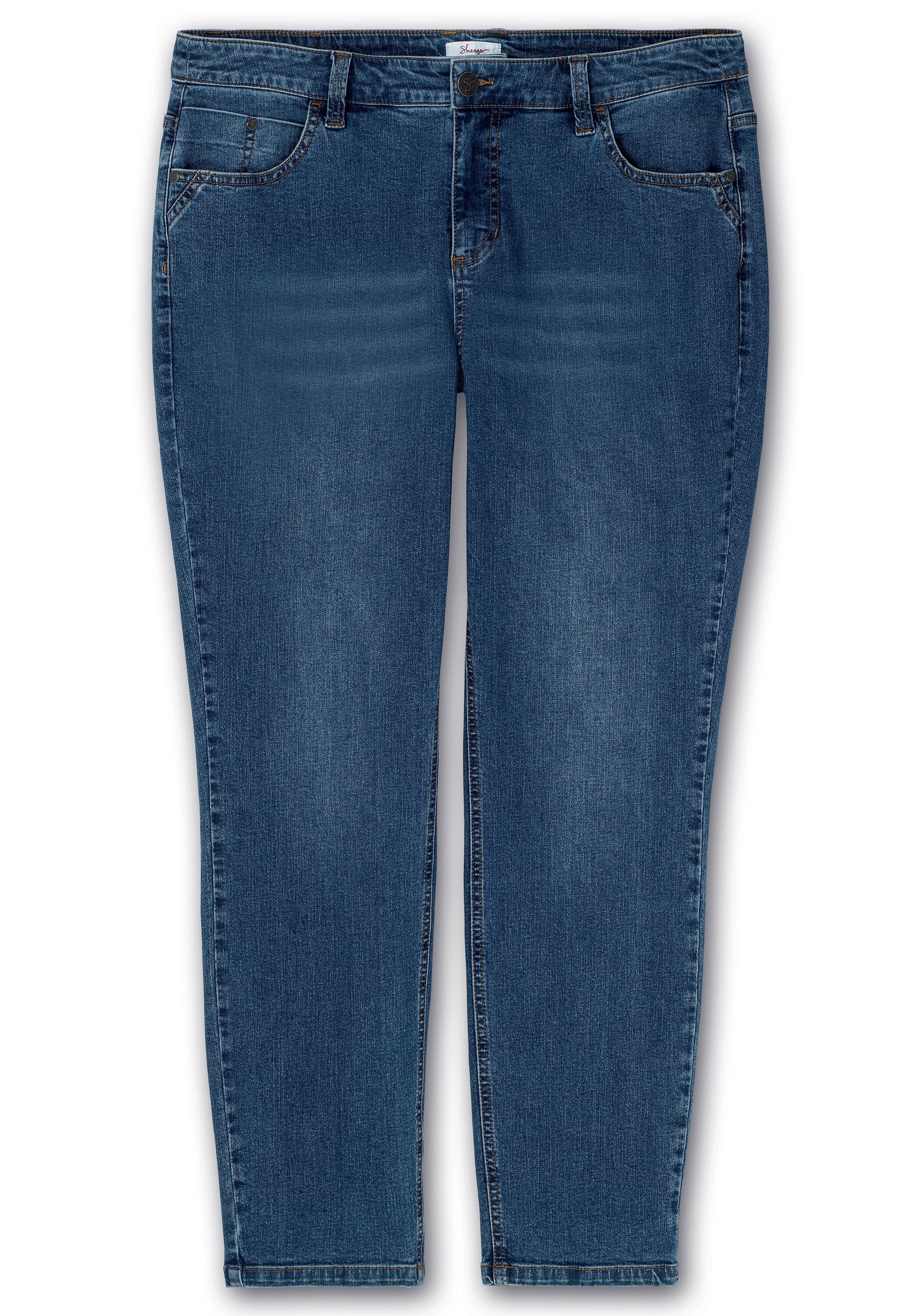 Sheego Stretch-Jeans »Jeans PIA, aus elastischem Denim«, PIA, aus elastischem Denim