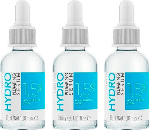 Catrice Gesichtsserum »Hydro Plumping«, (3er-Pack)