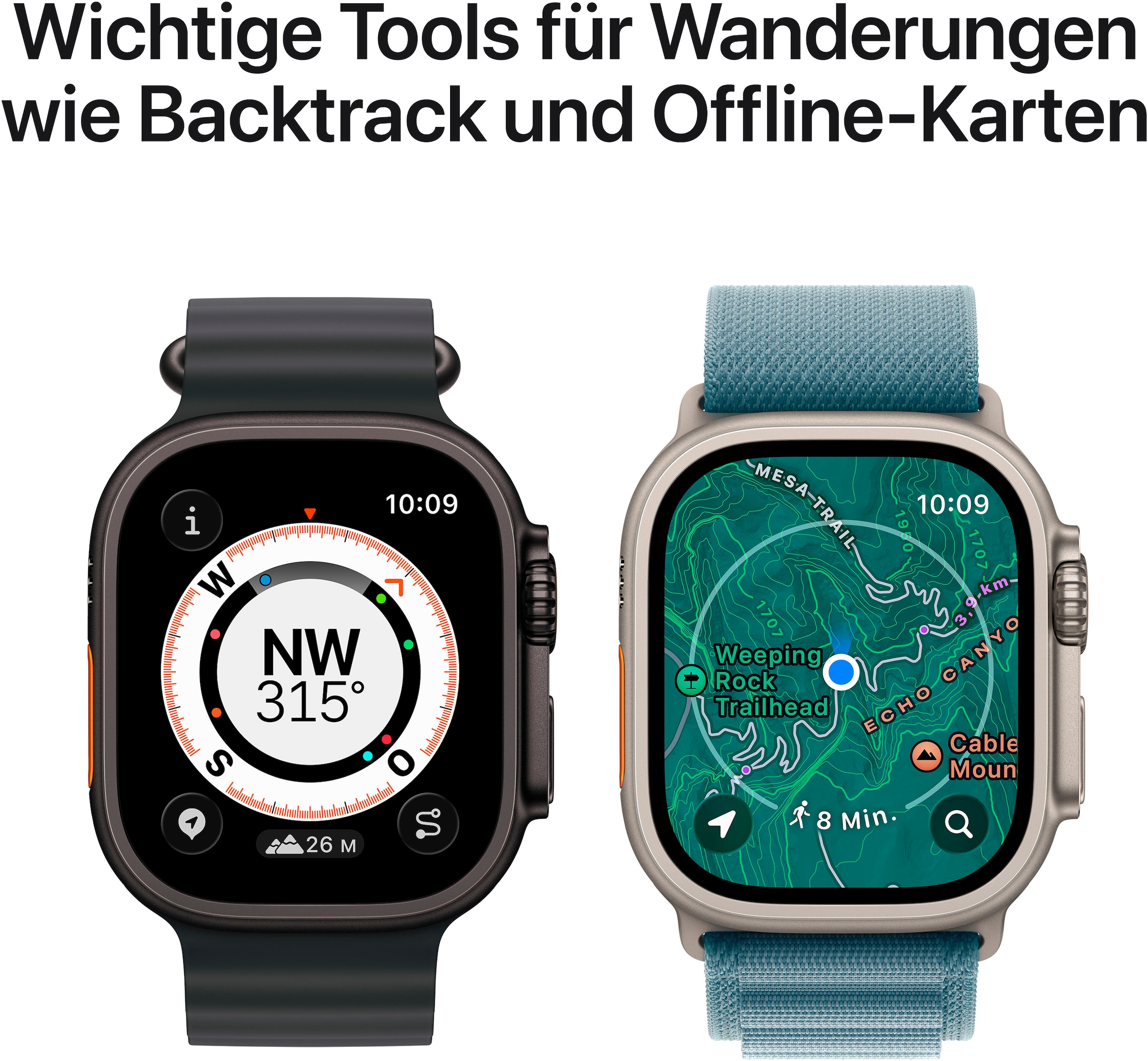 Apple Smartwatch »Watch Ultra 3 GPS + Cellular 49mm«(49) Watch OS