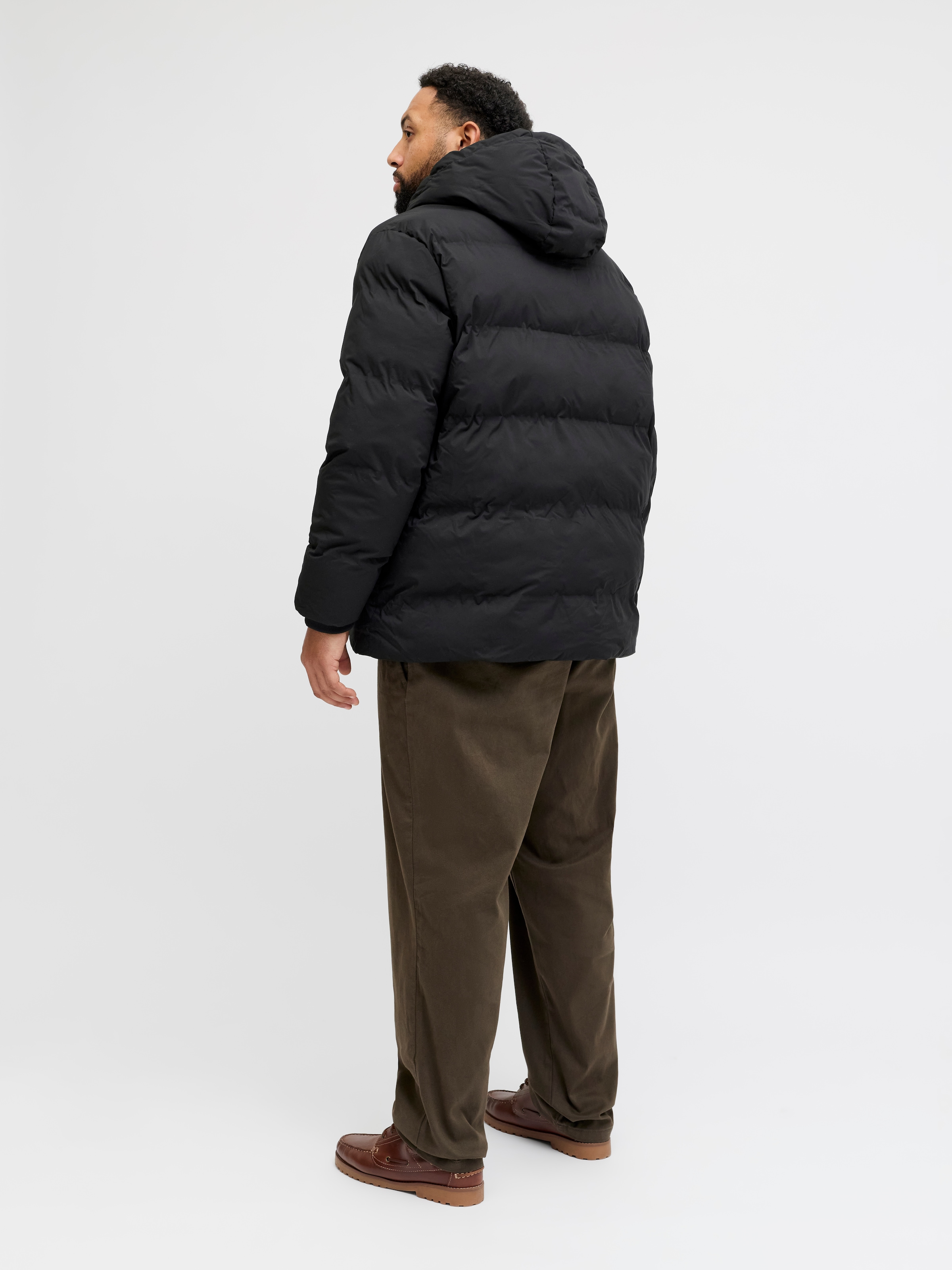 Jack & Jones PlusSize Steppjacke »JJKAITO PUFFER JACKET PLS« mit Kapuze