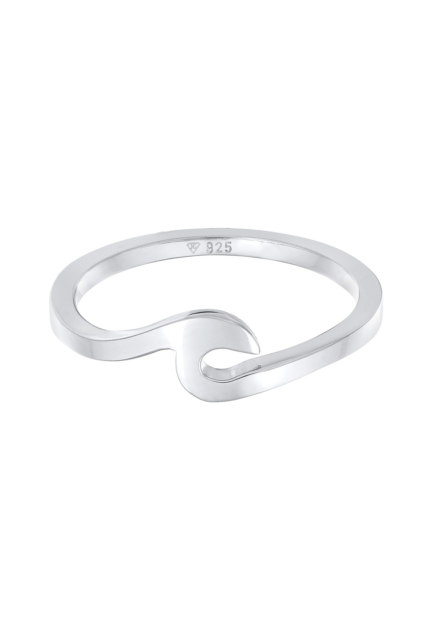 Elli Silberring »Ring Welle Wave Ozean Maritim 925 Silber«
