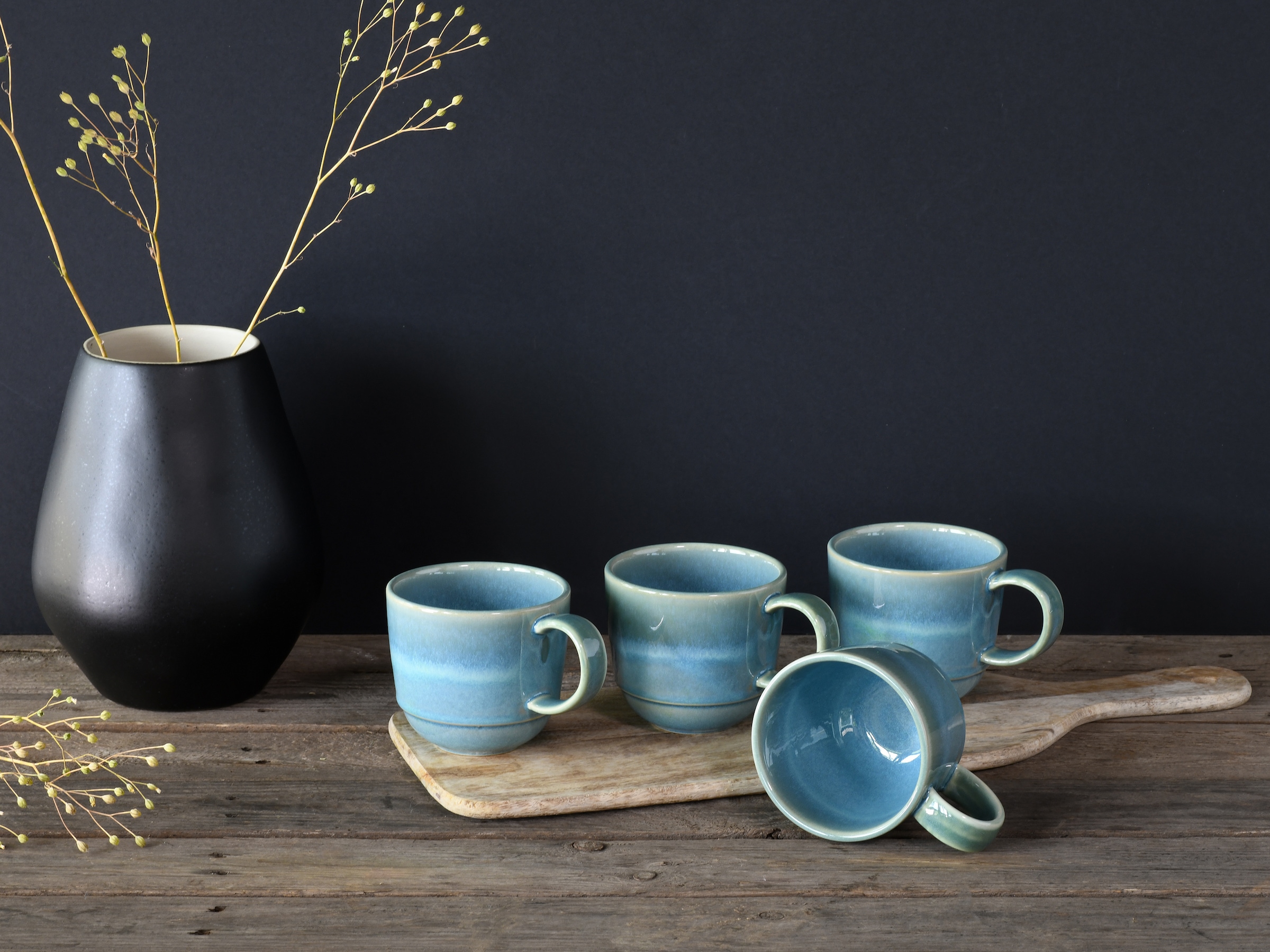 CreaTable Becher »Yuki« 370 ml, 4-teilig