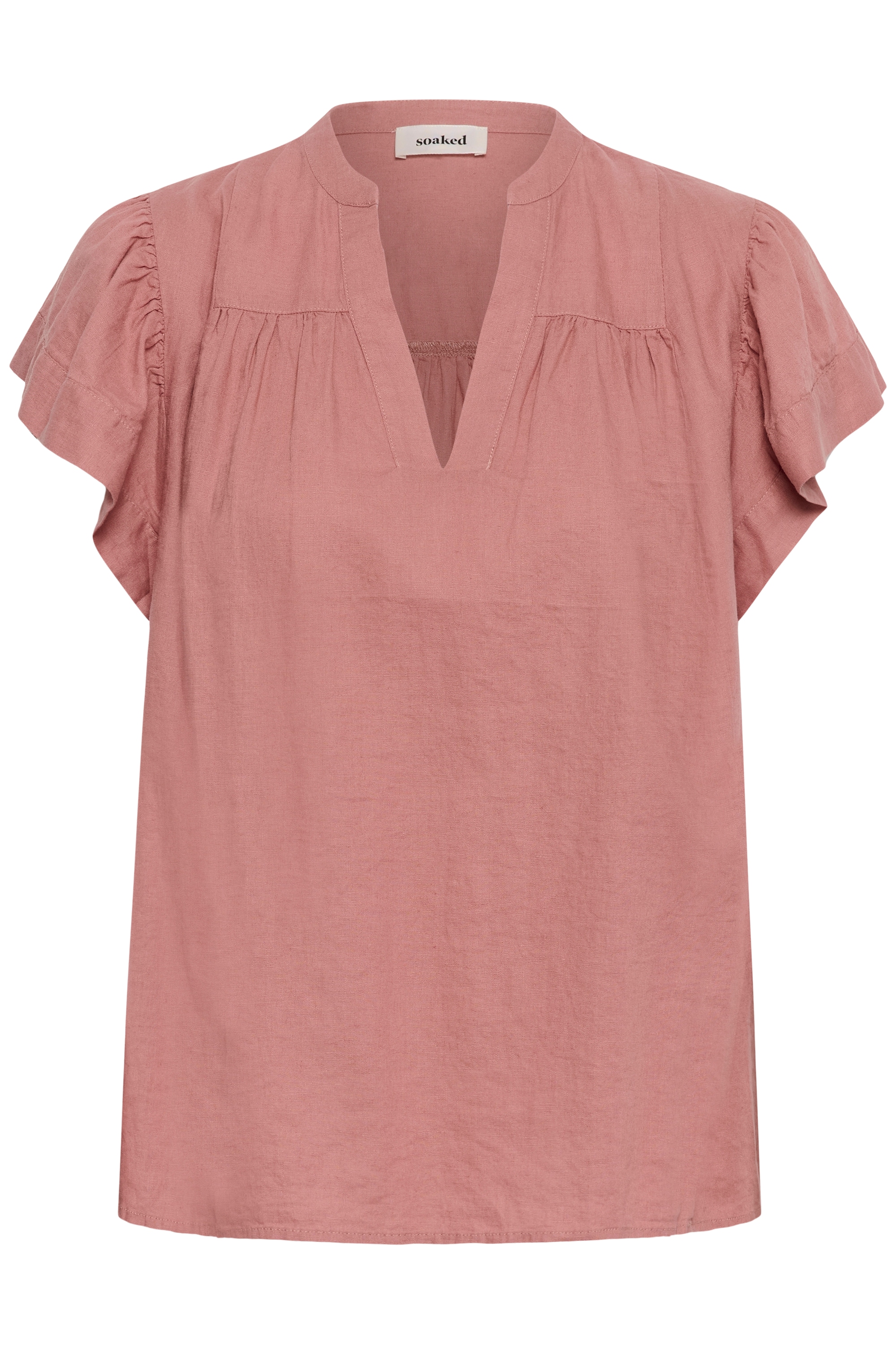 SOAKED IN LUXURY Kurzarmbluse »Kurzarm-Bluse SLAria«