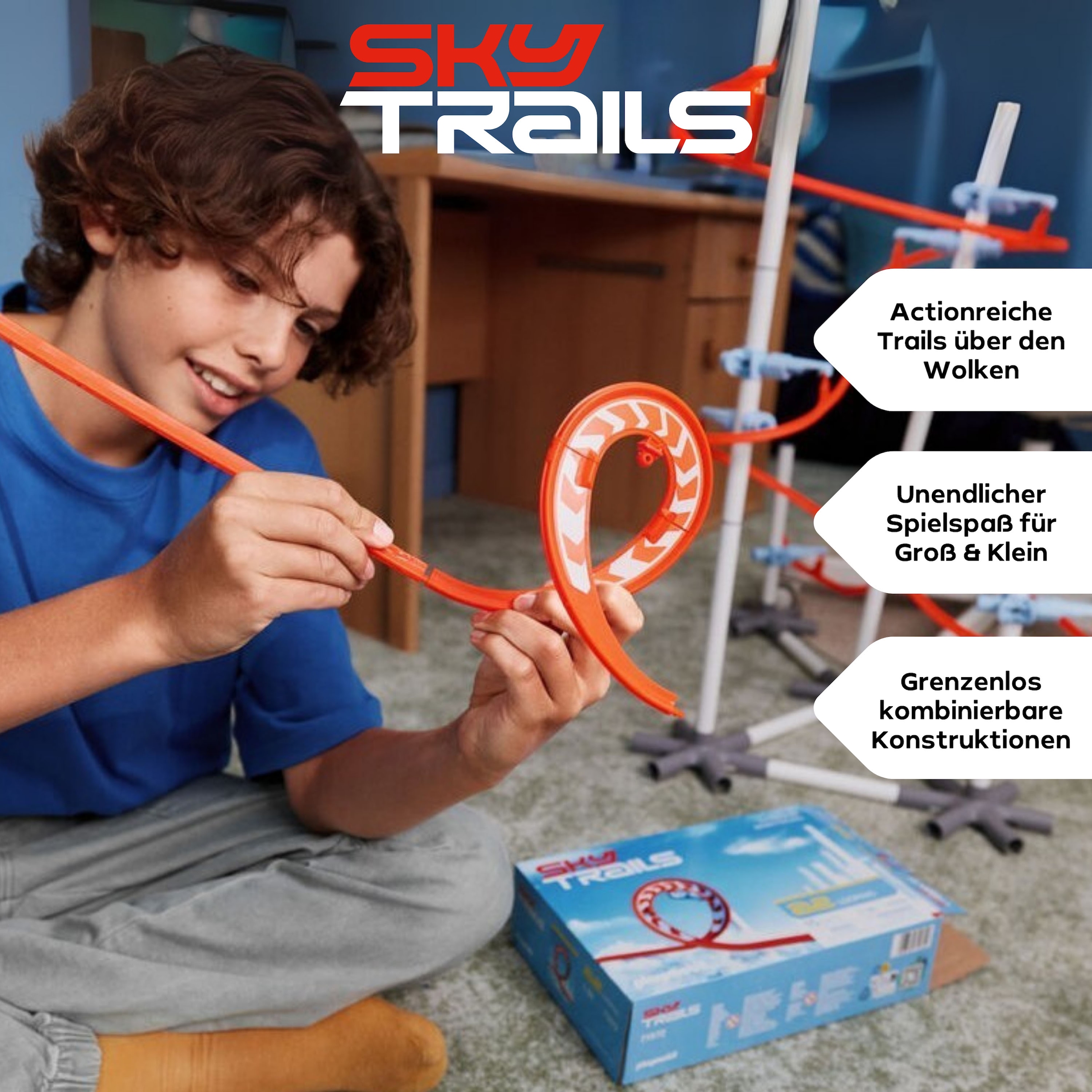 Playmobil® Konstruktions-Spielset »Looping a2 (71972), Sky Trails«, (15 St.), Made in Europe