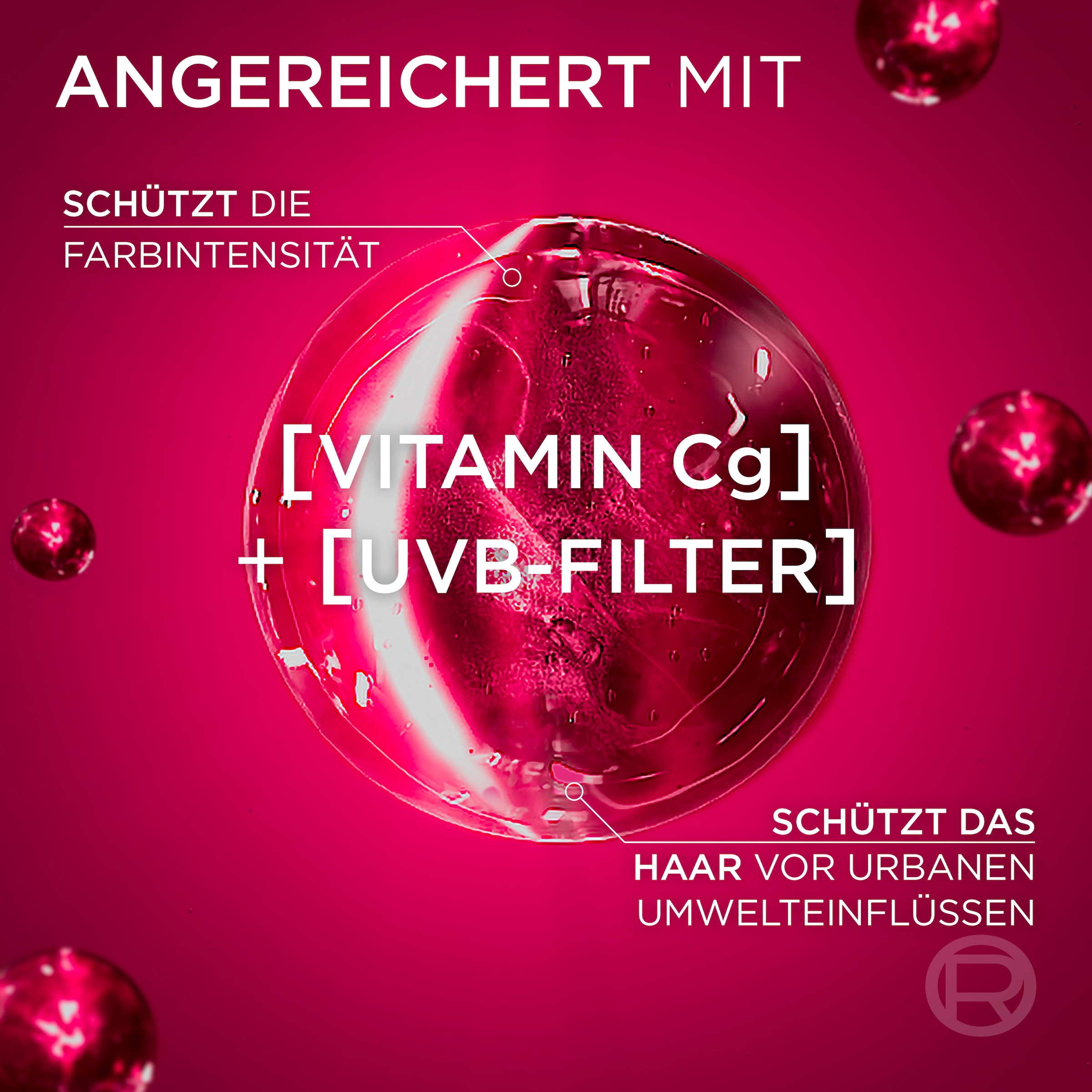 L'ORÉAL PARIS Haarshampoo »L'Oréal Paris Elvital Color Glanz Pflege Shampoo«, (Packung, 6 tlg.)
