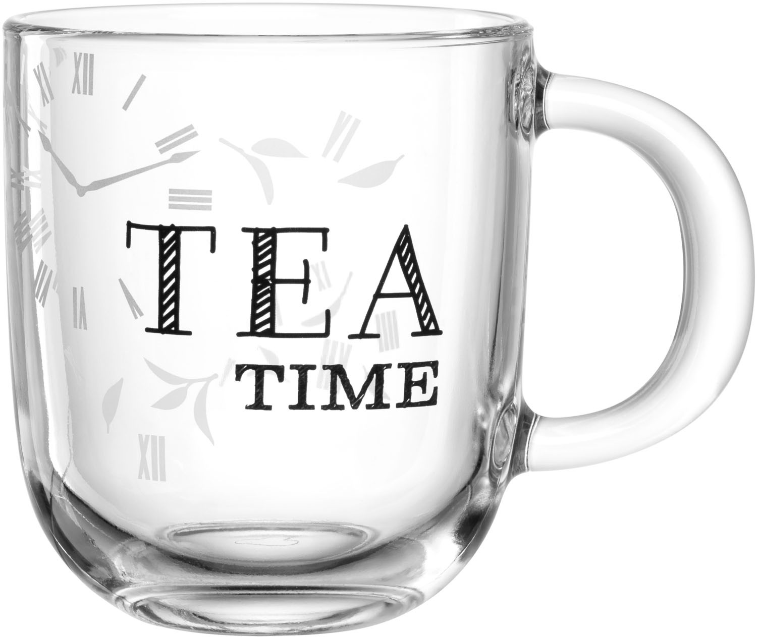 LEONARDO Glastassen-Set TEA TIME, 4er-Set, UFFICIO«, Set, 4 tlg., 400ml, spülmaschinengeeignet