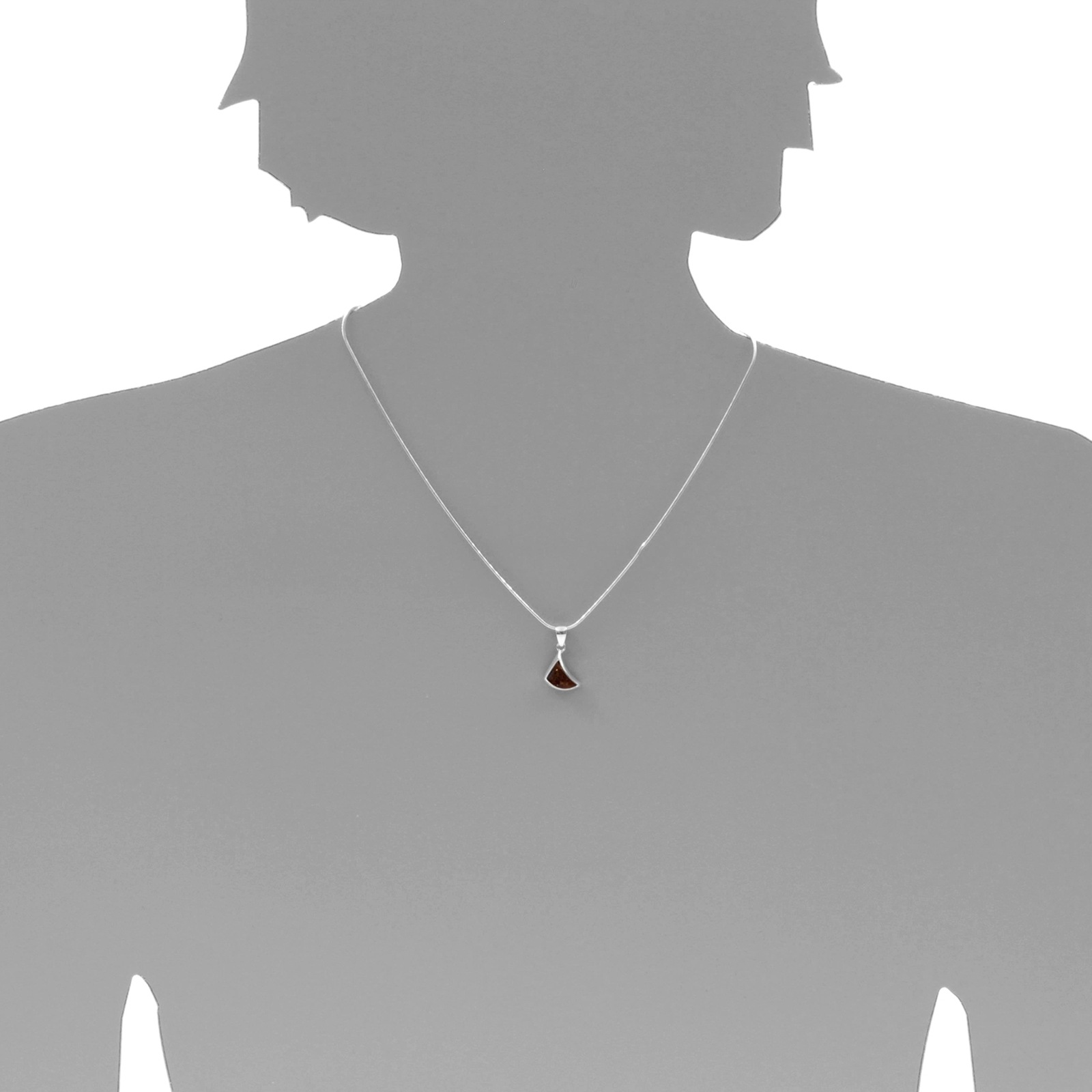 OSTSEE-SCHMUCK Kette mit Anhänger »- Alea - Silber 925/000 - Bernstein«