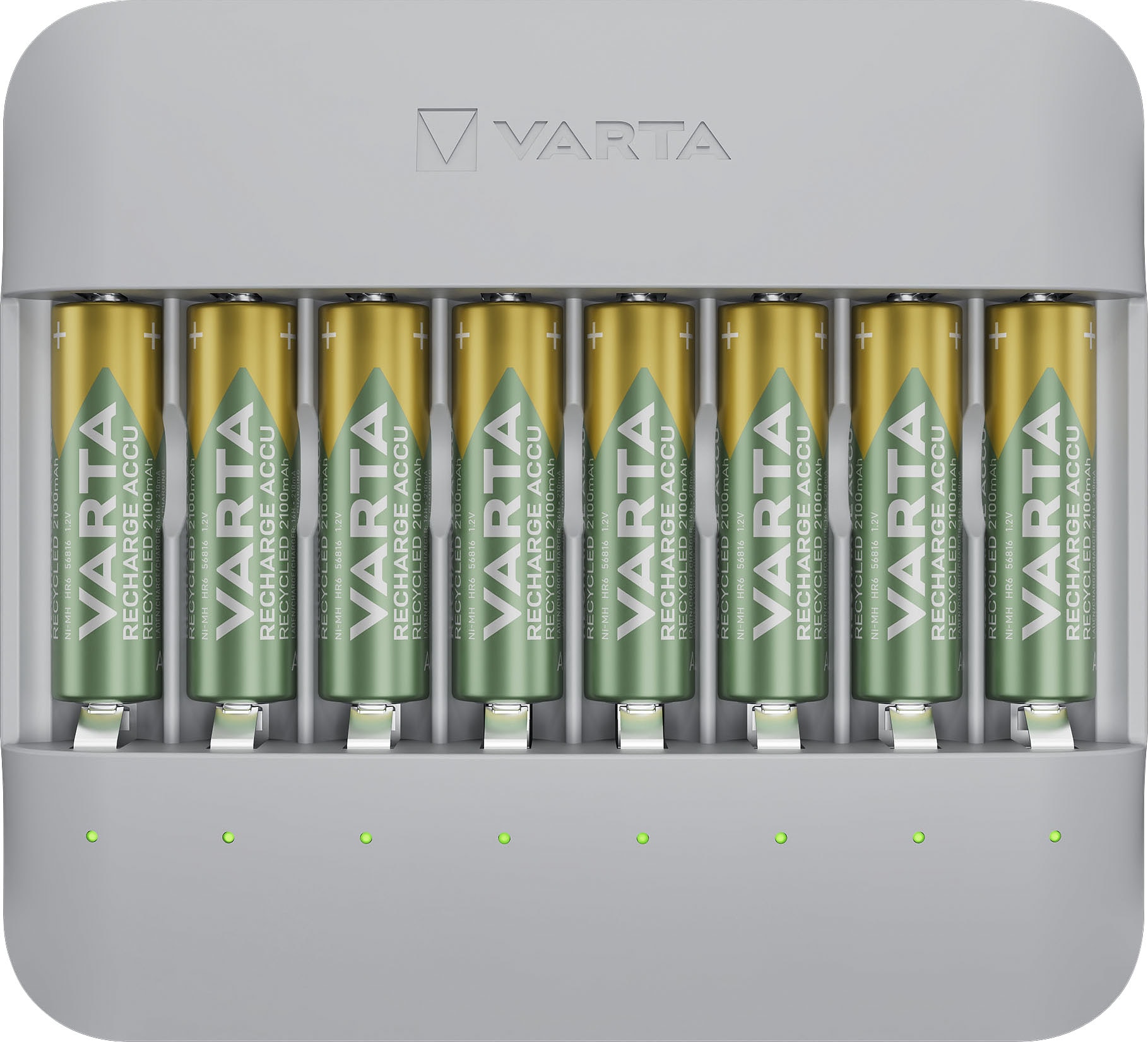 VARTA Batterie-Ladegerät »Eco Charger Multi Recycled«, 2000 mA