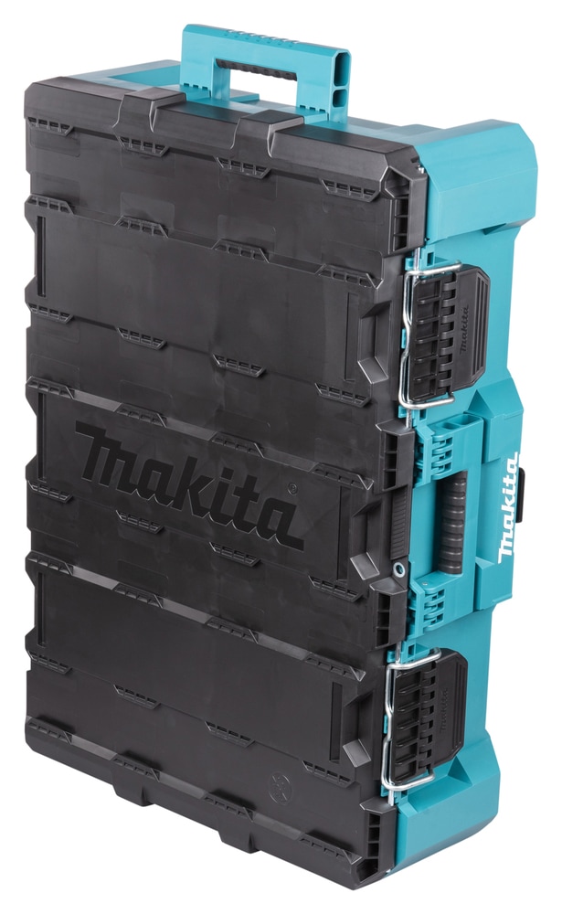 Makita Werkzeugbox »MAKTRAK  L »P-91017« max.45kg, 63,16L, Copolymer-Kunststoff« Effizientes Be- und Entladen mit dem MAKTRAK Koffer Sortiment