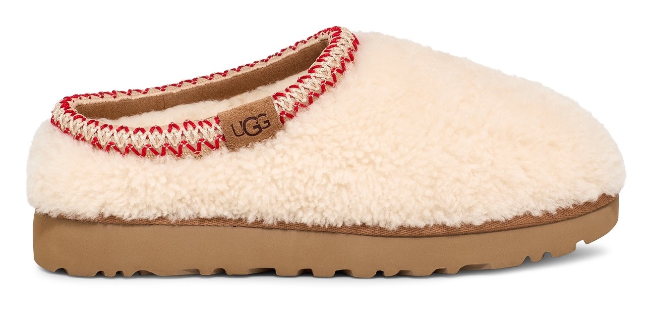 UGG Hausschuh »TASMAN MAXI CURLY«, Clog, Pantoffel, Mule mit gepolstertem Fußbett